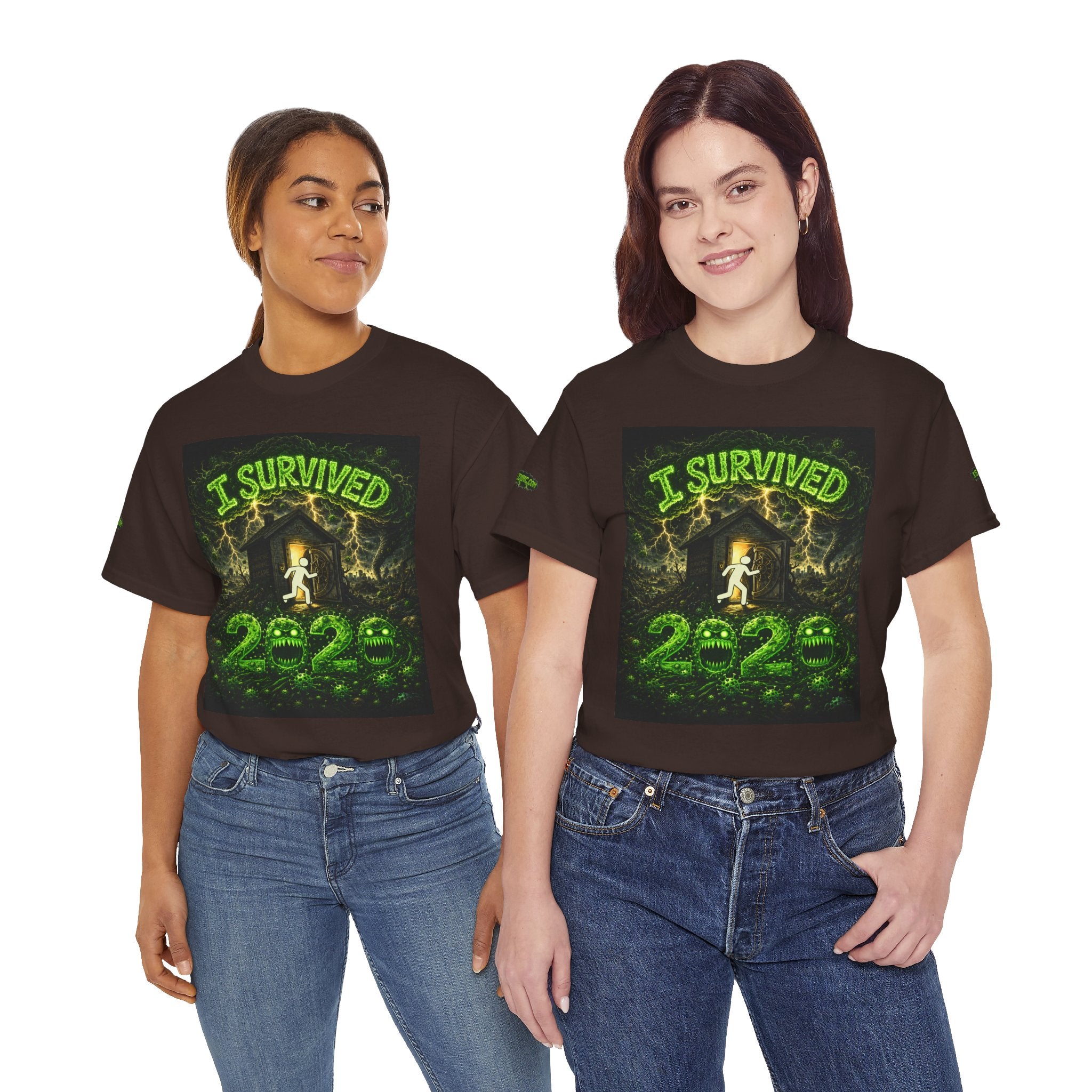 I Survived 2020 — PANDEMIC S1:E2: Special Edition "The Coming of COVID" Unisex Heavy Cotton Tee