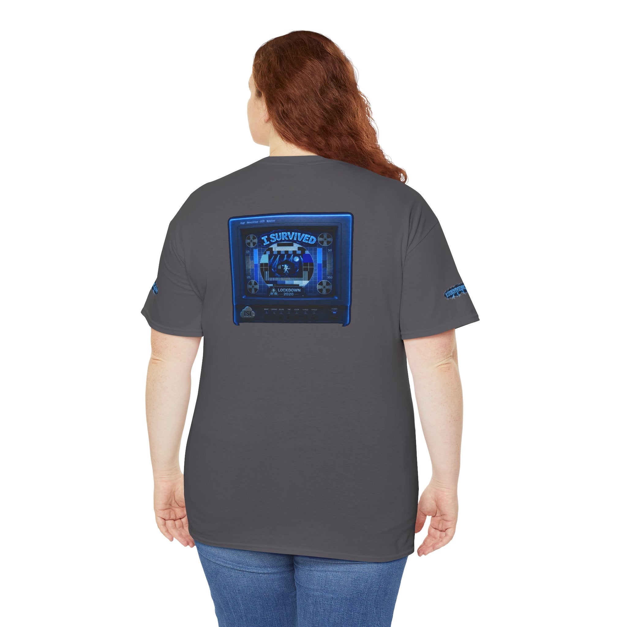 I Survived 2020 — "Please Stand By" Test Pattern Tee Lockdown Special Edition Summer Exclusive Unisex Heavy Cotton Tee