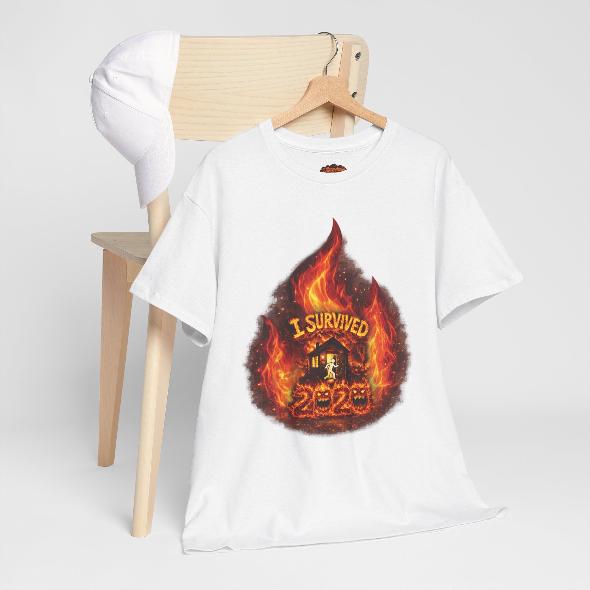 I Survived 2020 — Director's Cut S2:E2 "The Bobcat Fire" | Wildfire Edition Memorial Unisex Heavy Cotton Tee