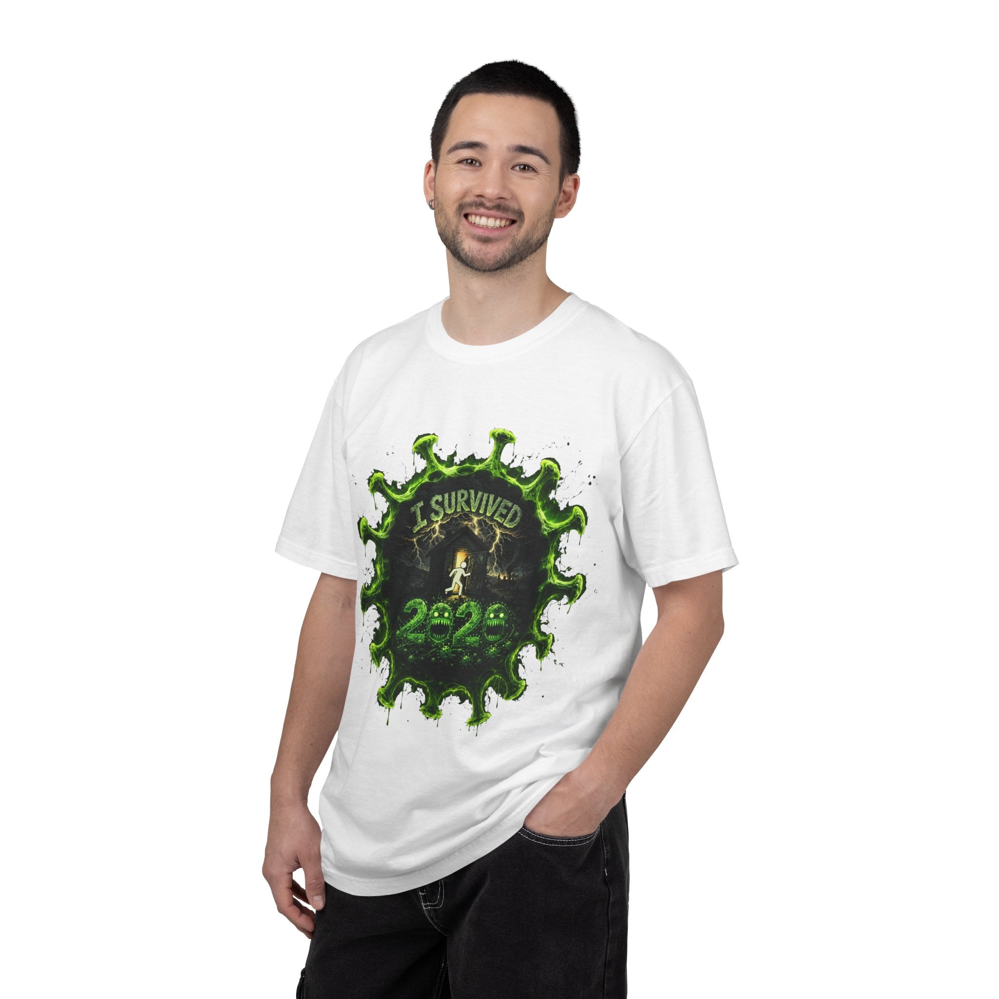 I Survived 2020 — Director's Cut S1:E5 "Delivery Doomsday" | Pandemic Edition Unisex Garment-Dyed T-shirt