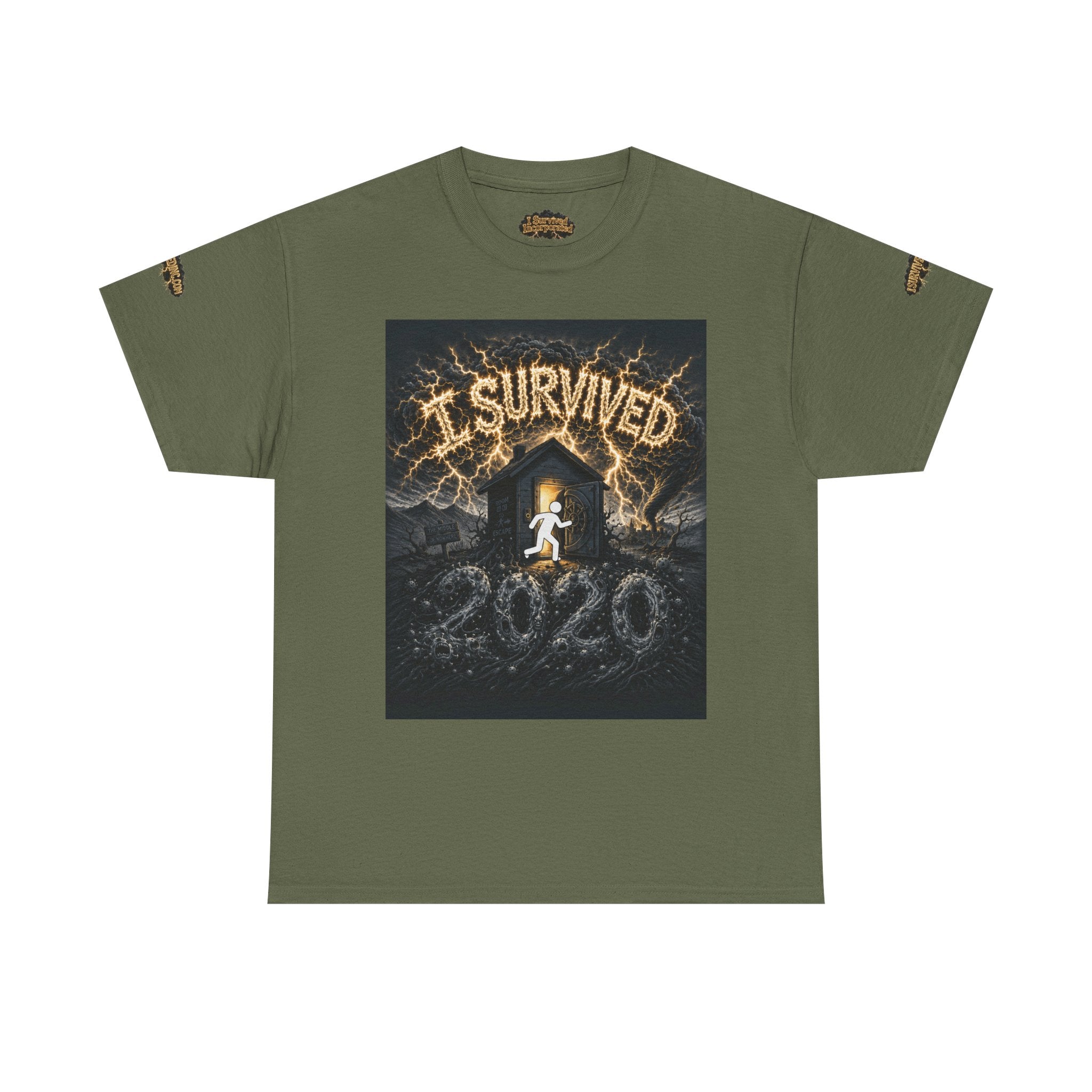 I Survived 2020 — Original Design Teaser Tee | Season 1 Premiere Drop Unisex Heavy Cotton Tee (SPECIAL EDITION)