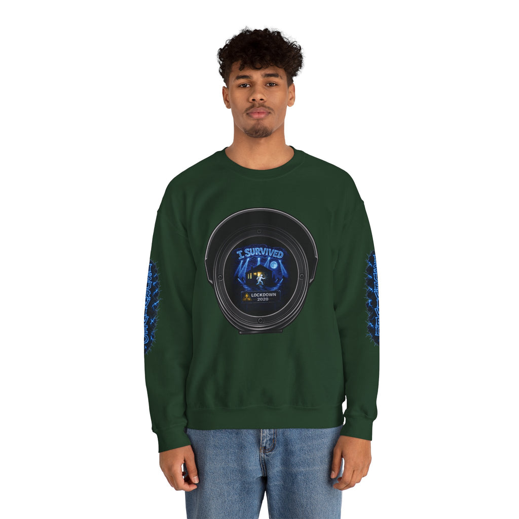 I Survived 2020 — Director's Cut S3:E1 "Quarantine" | Lockdown Edition Documentary Unisex Heavy Blend™ Crewneck Sweatshirt