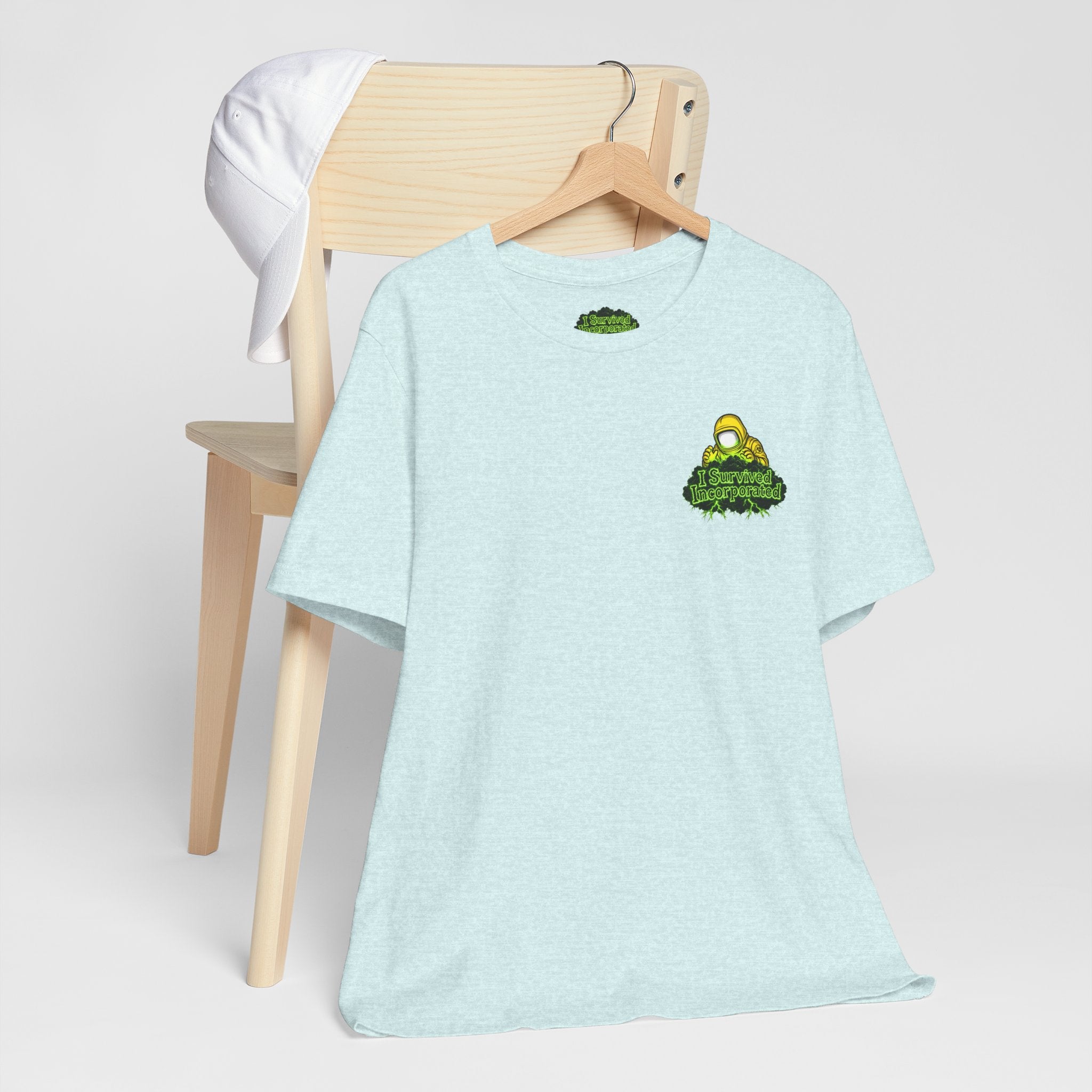 I Survived 2020 — "Please Stand By" Test Pattern Toxic Signal Tee Summer Premiere Unisex Jersey Short Sleeve Tee