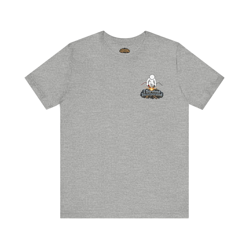 I Survived 2020 — "Please Stand By" Test Pattern Tee Summer Premier Unisex Jersey Short Sleeve Tee