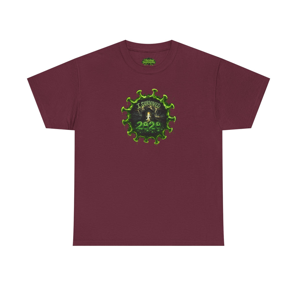 I Survived 2020 — PANDEMIC S1:E1: Director's Cut "COVID-19: The Coronavirus" Unisex Heavy Cotton Tee
