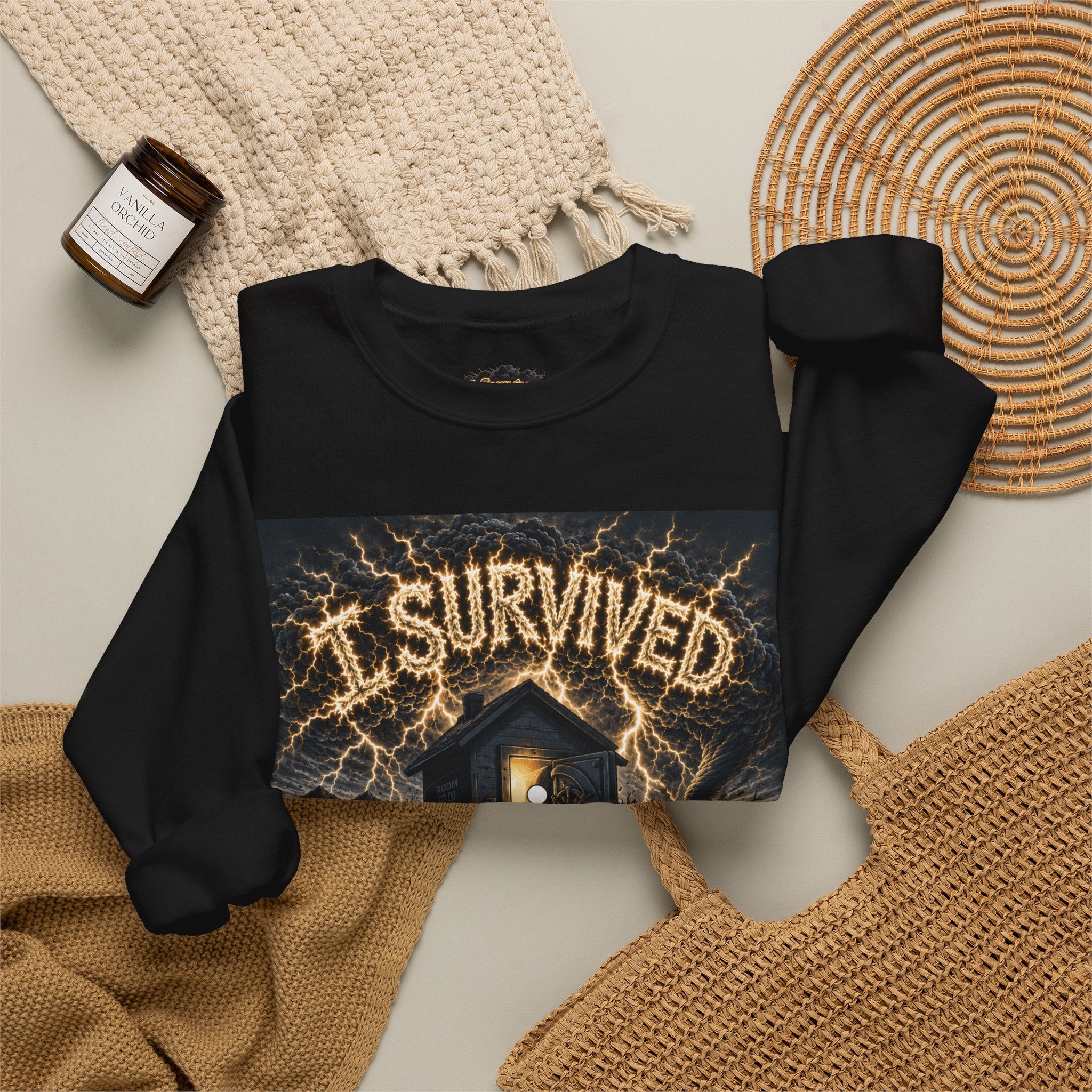 I Survived 2020 — Original PILOT Design: Special Edition Unisex Heavy Blend™ Crewneck Sweatshirt