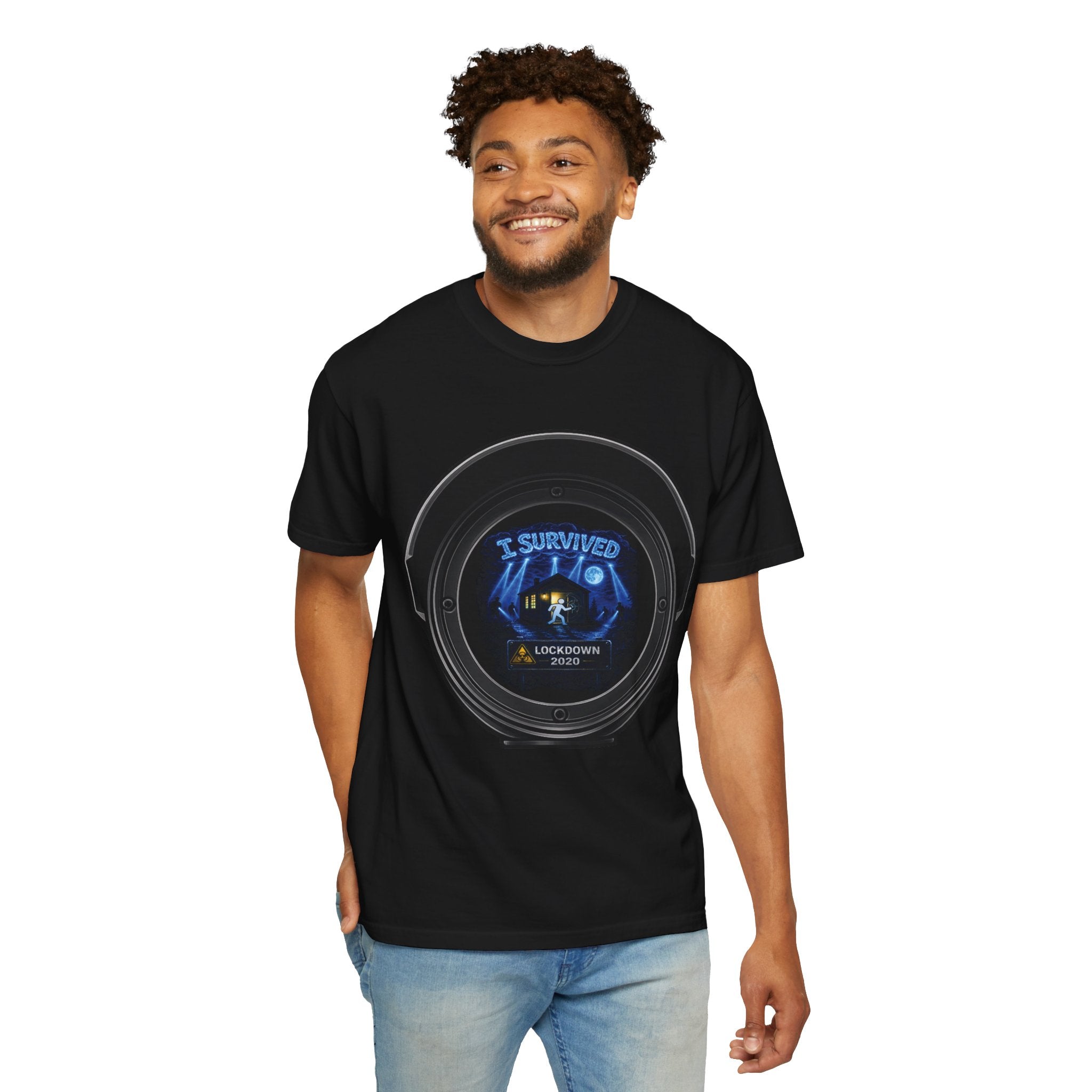 I Survived 2020 — Director's Cut S3:E2 "Dating Under Lockdown" | Lockdown Edition Documentary Unisex Garment-Dyed T-shirt