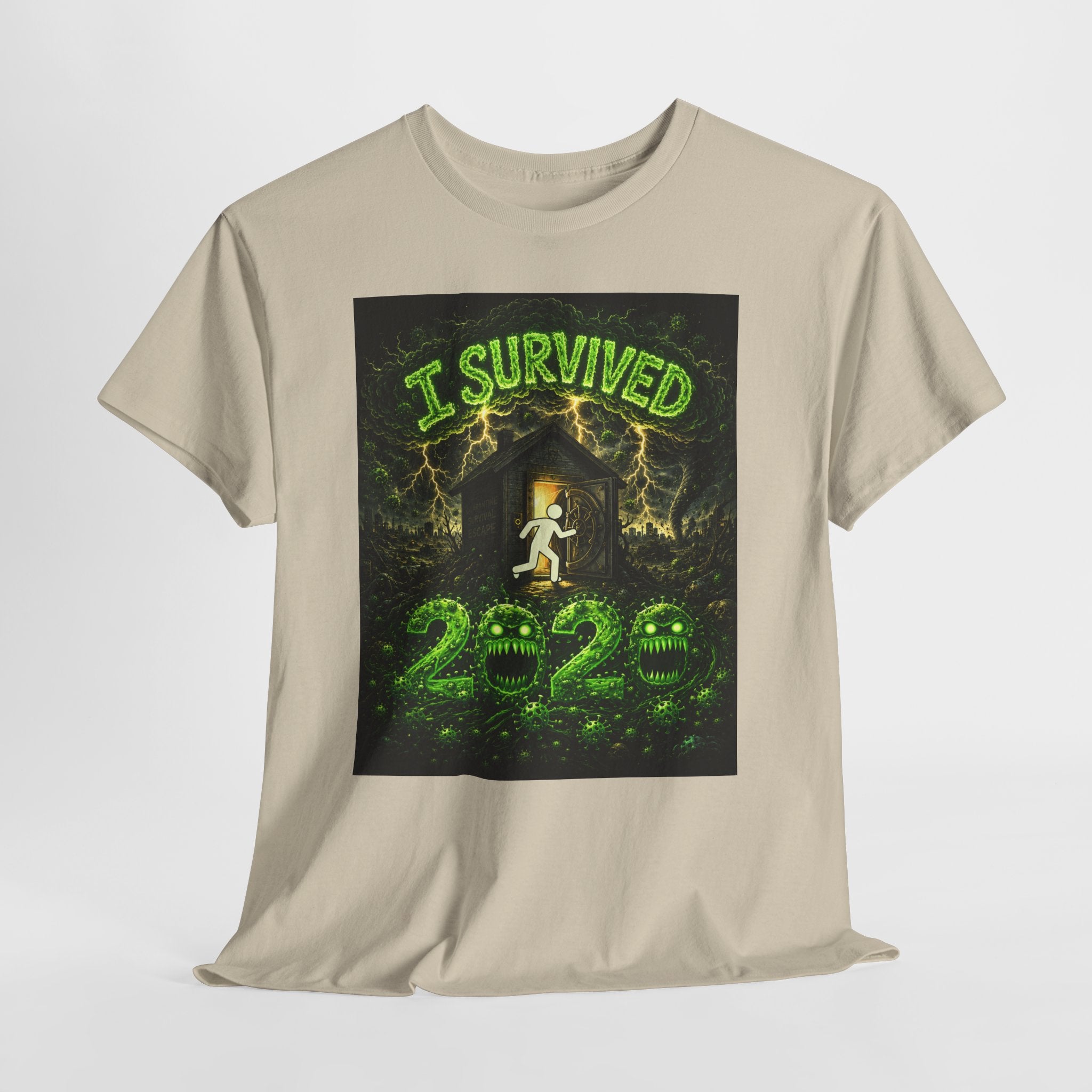I Survived 2020 — S1:E5 "Delivery Doomsday" | Pandemic Edition Unisex Heavy Cotton Tee