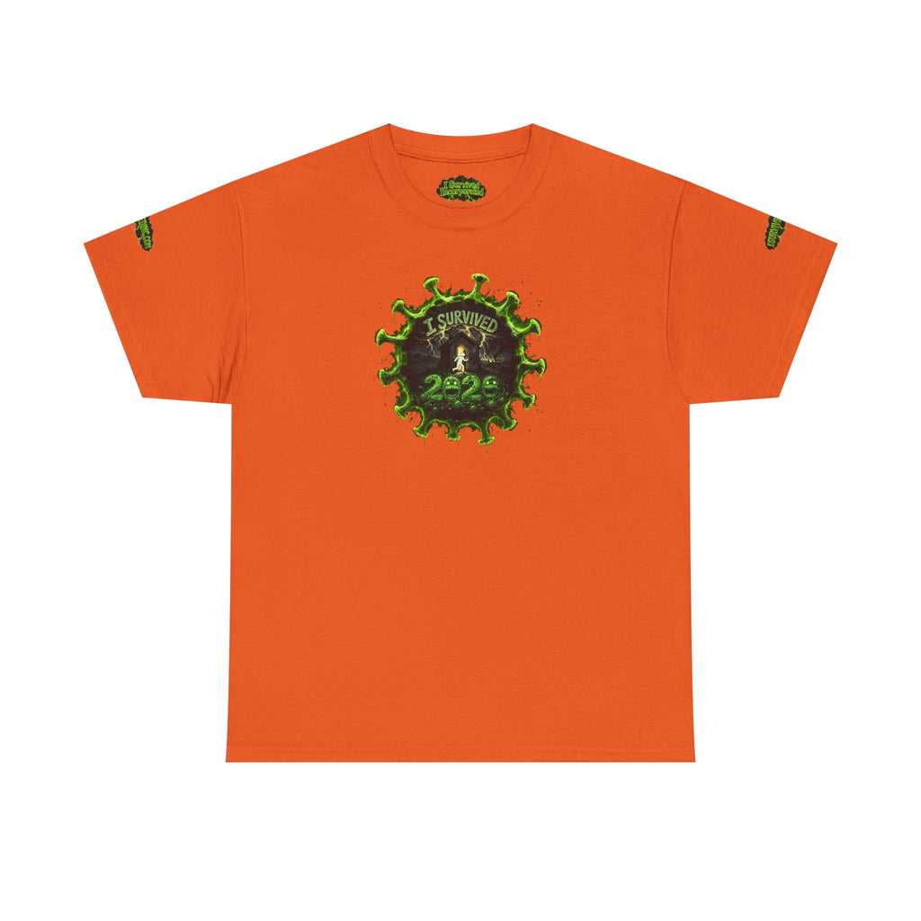 I Survived 2020 — PANDEMIC S1:E3: Director's Cut Special Edition "The Jab!" Unisex Heavy Cotton Tee