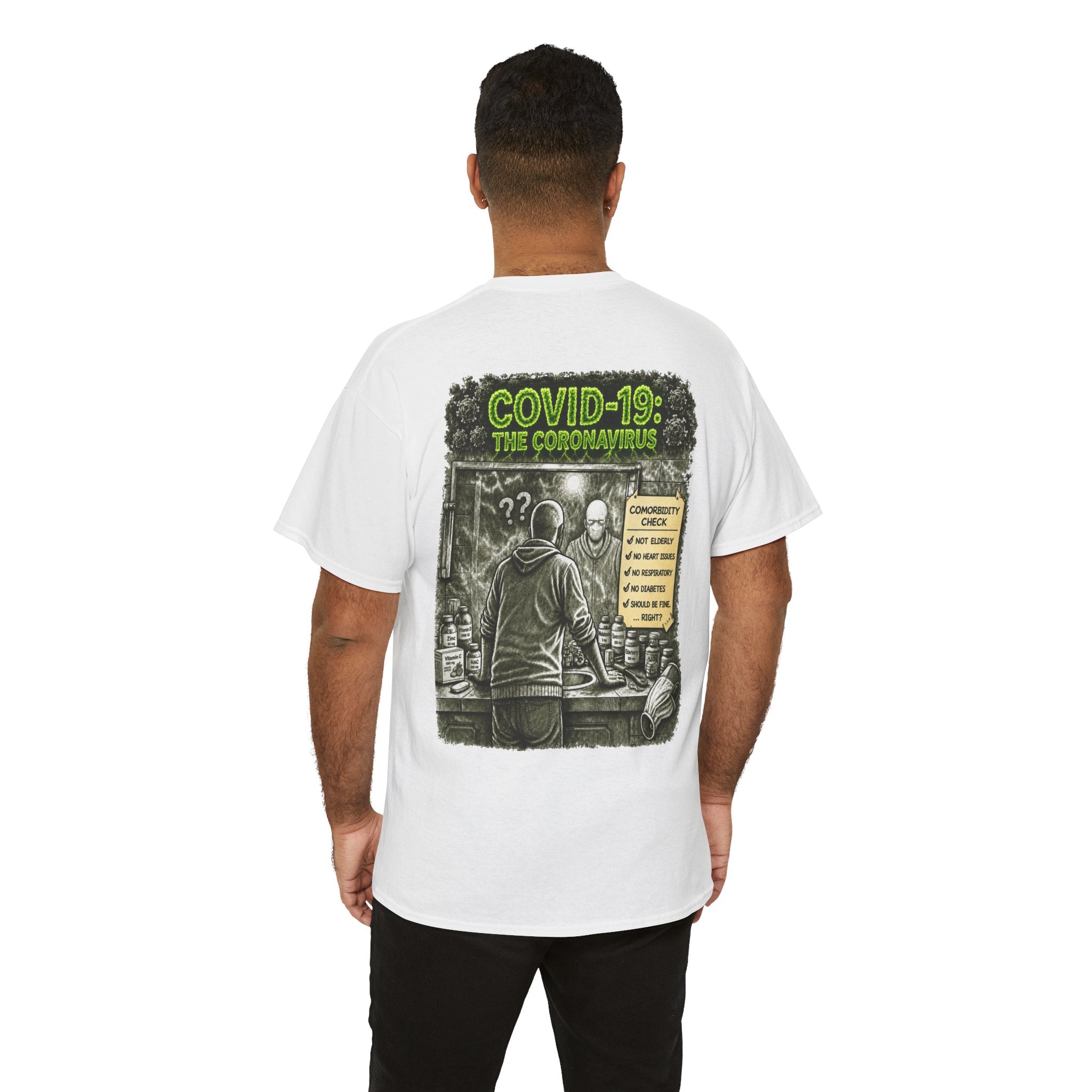 I Survived 2020 — PANDEMIC S1:E1: Director's Cut "COVID-19: The Coronavirus" Unisex Heavy Cotton Tee