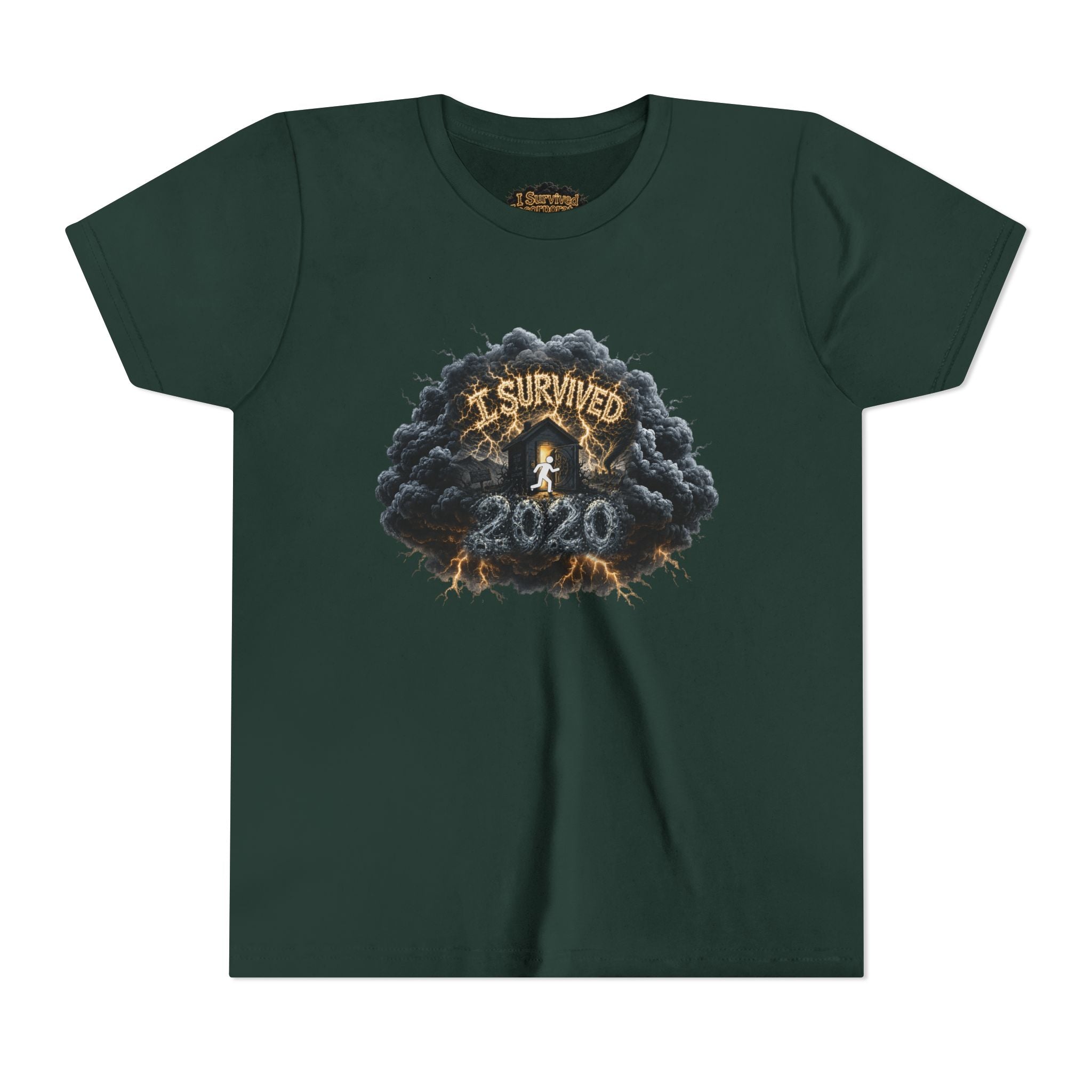 I Survived 2020 — Original PILOT Design: Director's Cut Youth Short Sleeve Tee
