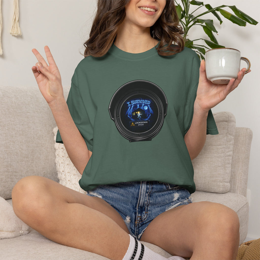 I Survived 2020 —  LOCKDOWN S3:E2: Director's Cut "Dating Under Lockdown" Unisex Garment-Dyed T-shirt