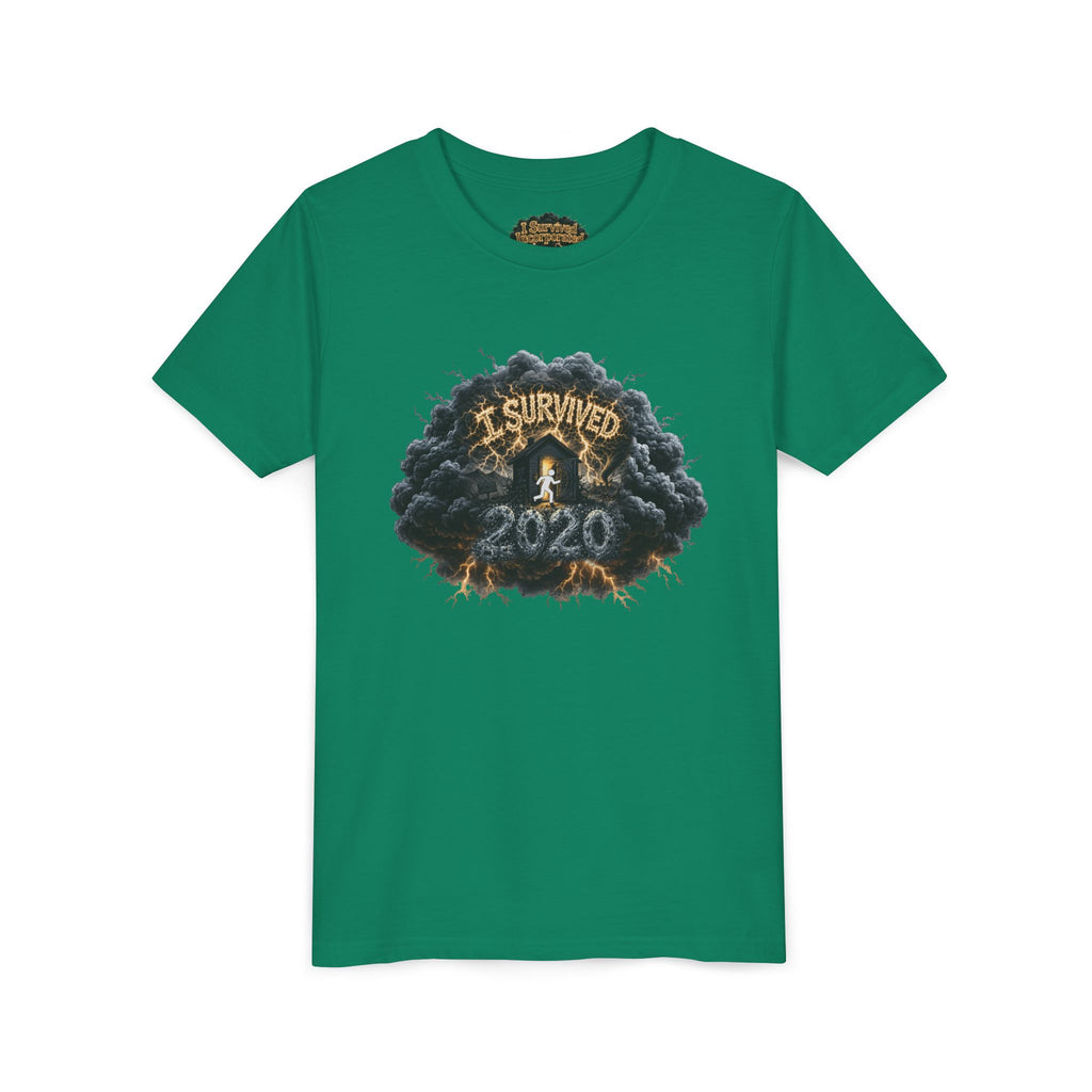 I Survived 2020 — Director's Cut Original Design Teaser Tee | Season 1 Premiere Drop Youth Short Sleeve Tee
