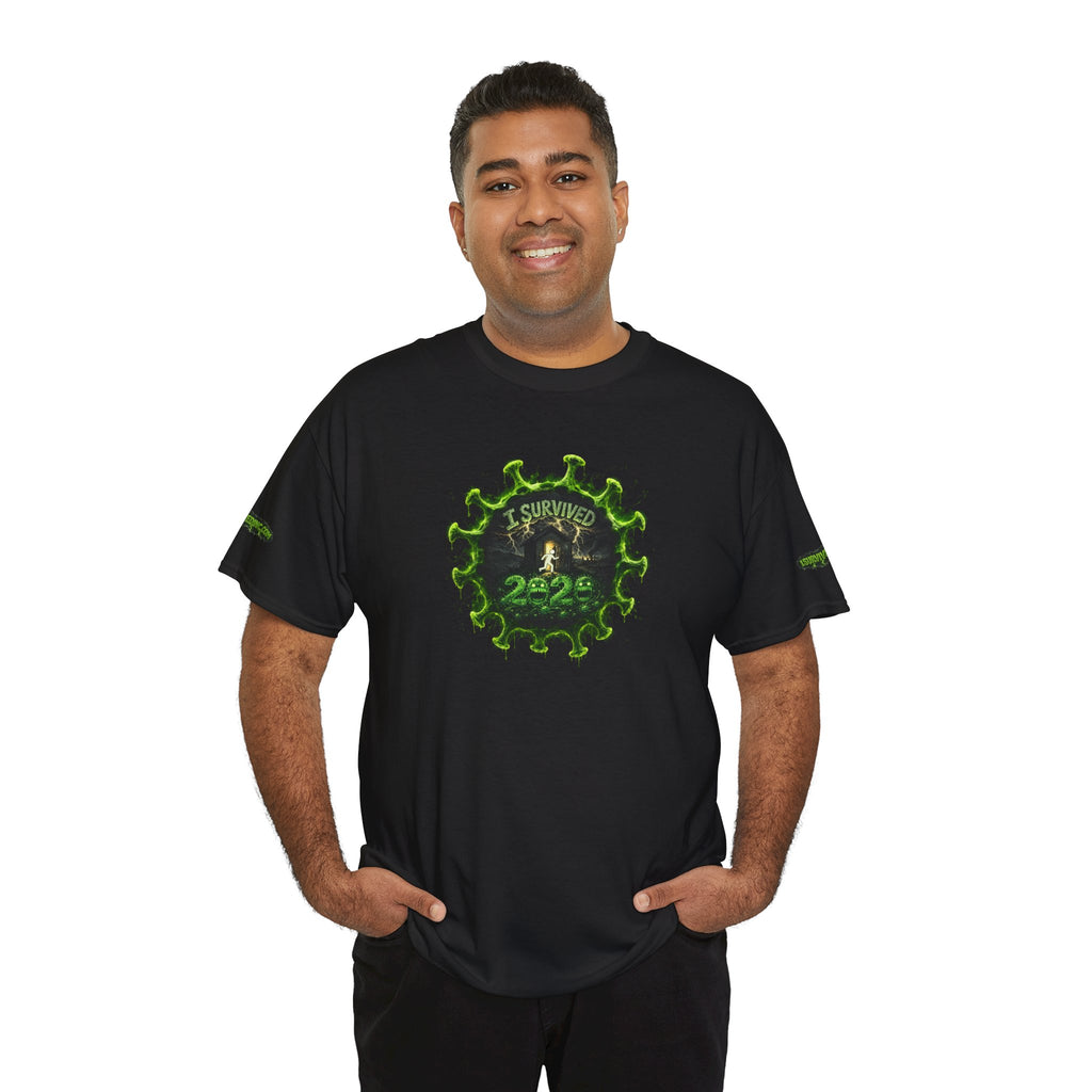 I Survived 2020 — PANDEMIC S1:E1: Director's Cut Special Edition "COVID-19: The Coronavirus" Unisex Heavy Cotton Tee