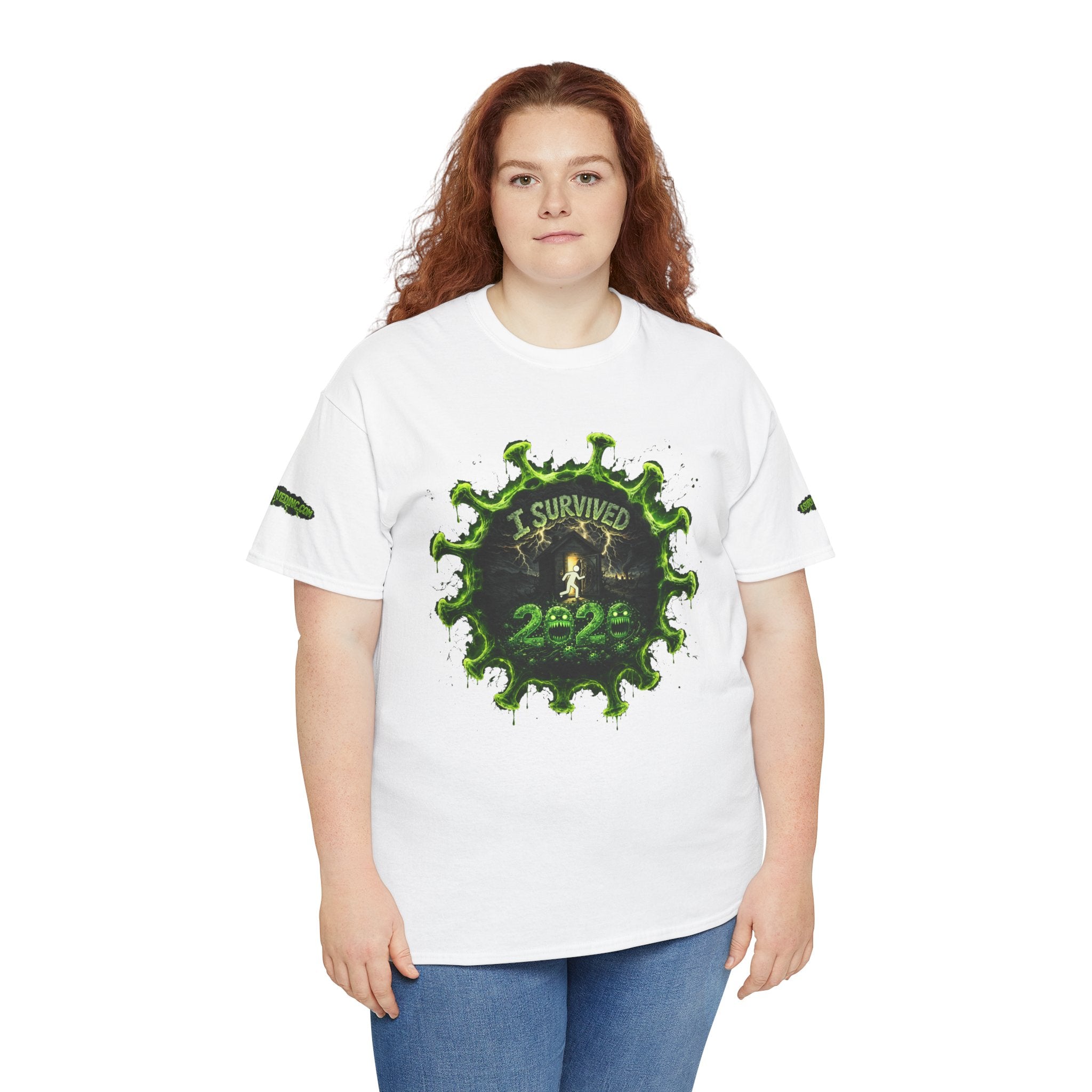 I Survived 2020 — Director's Cut S1:E1 "COVID-19: The Coronavirus" | Pandemic Edition Unisex Heavy Cotton Tee (SPECIAL EDITION)