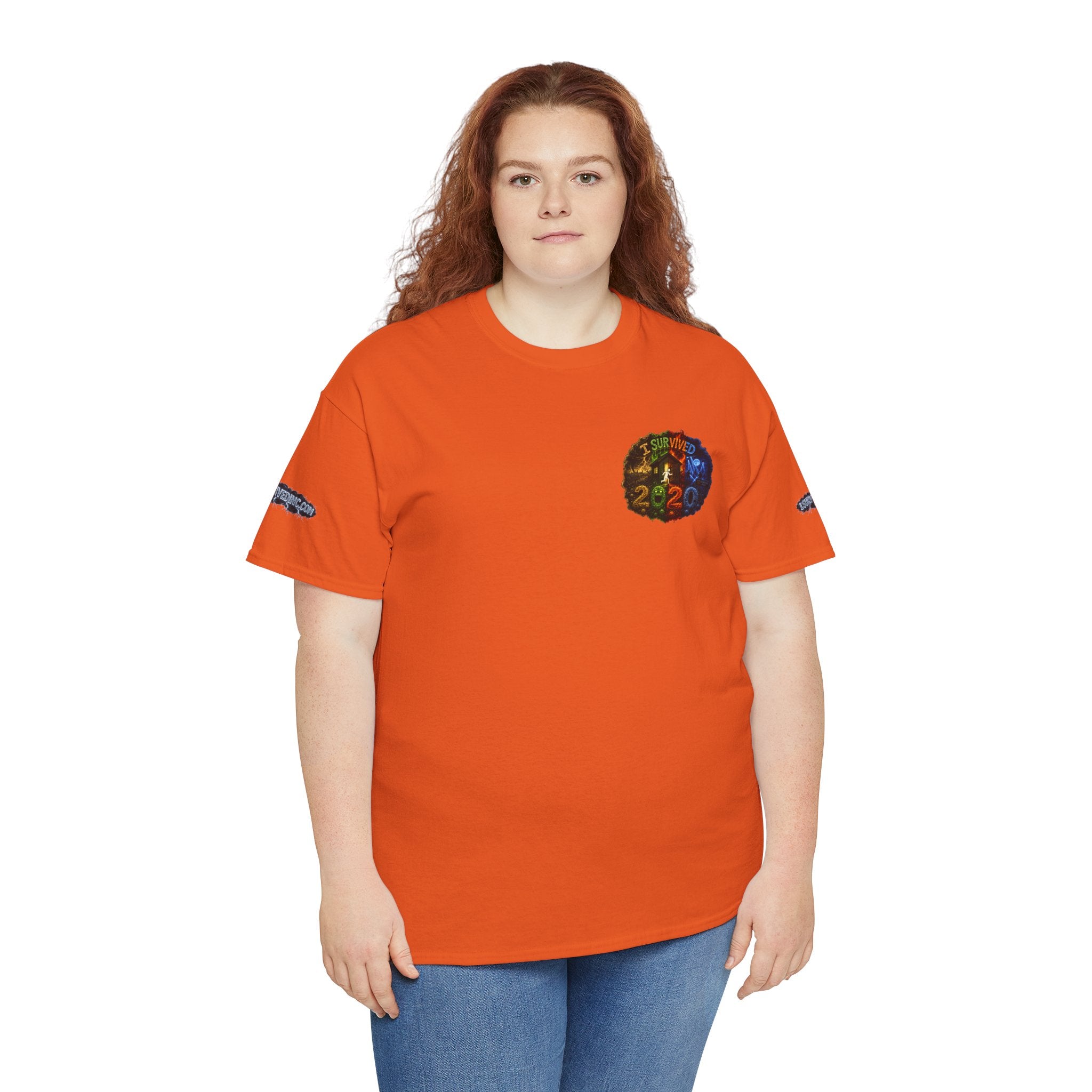 I Survived 2020 — "No Signal" Test Pattern Tee Alien Broadcast Finale Special Edition Summer Premiere Unisex Heavy Cotton Tee