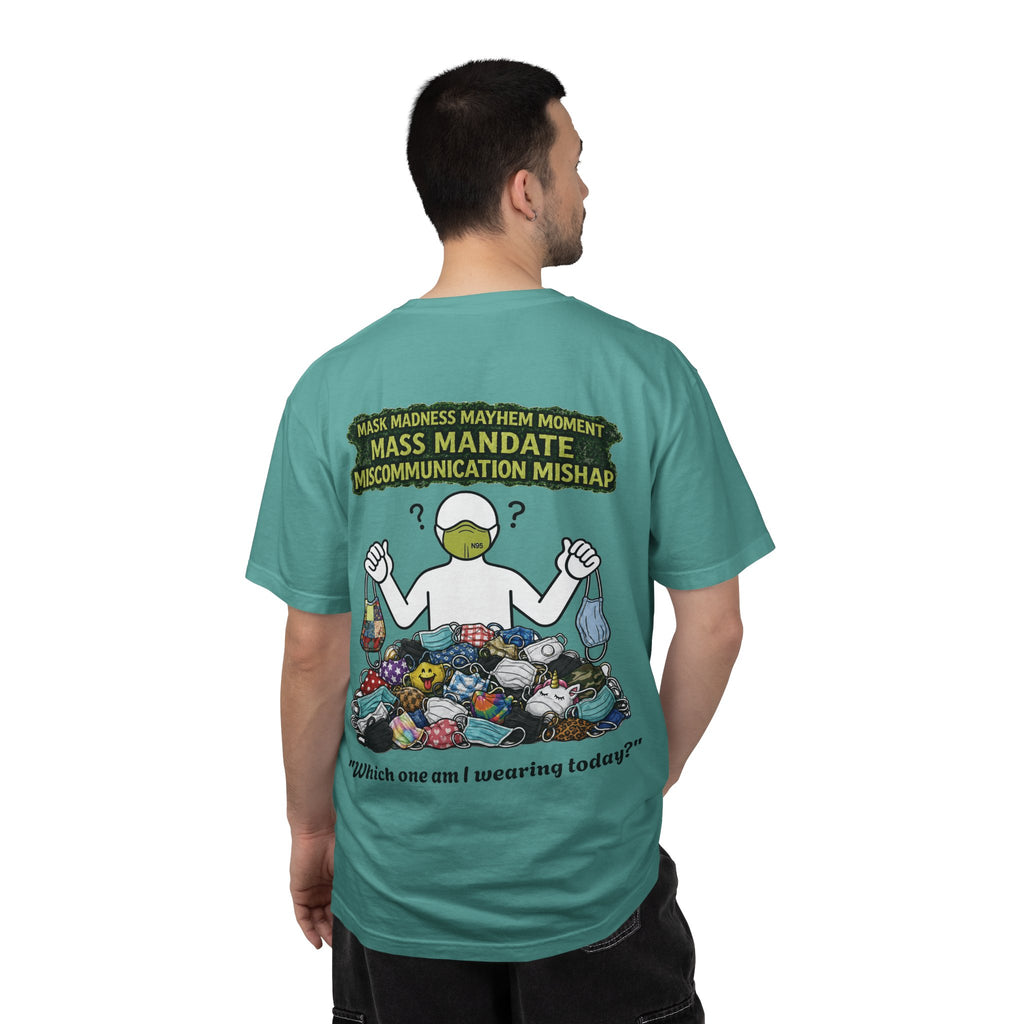I Survived 2020 — Director's Cut S1:E4 "Mask Madness Mayhem Moment" | Pandemic Edition Unisex Garment-Dyed T-shirt