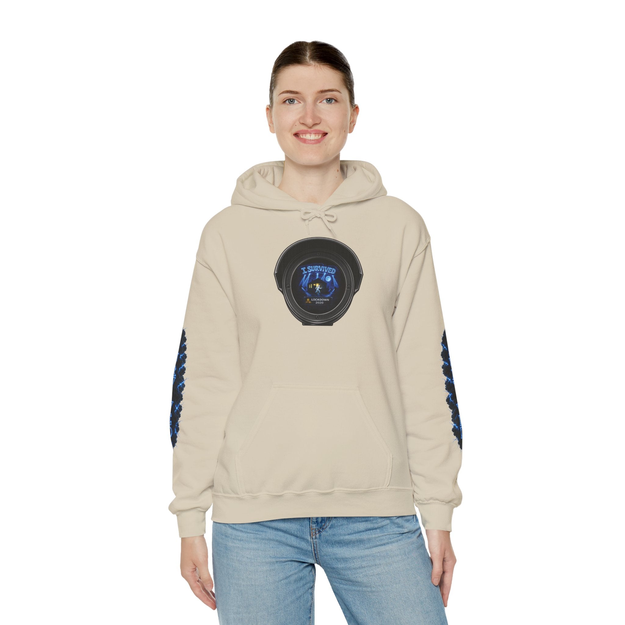 I Survived 2020 — Director's Cut S3:E1 "Quarantine" | Lockdown Edition Documentary Hoodie Sweatshirt