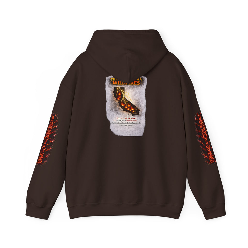 I Survived 2020 — Director's Cut S2:E3 "The California Wildfires" | Wildfire Edition Memorial Hoodie Sweatshirt