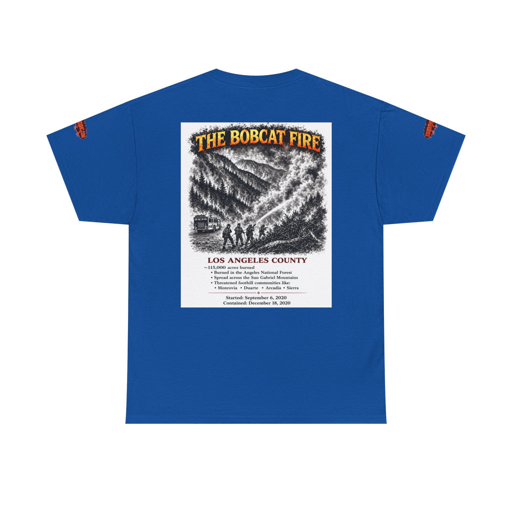 I Survived 2020 — S2:E2 "The Bobcat Fire" | Wildfire Edition Memorial Unisex Heavy Cotton Tee (SPECIAL EDITION)