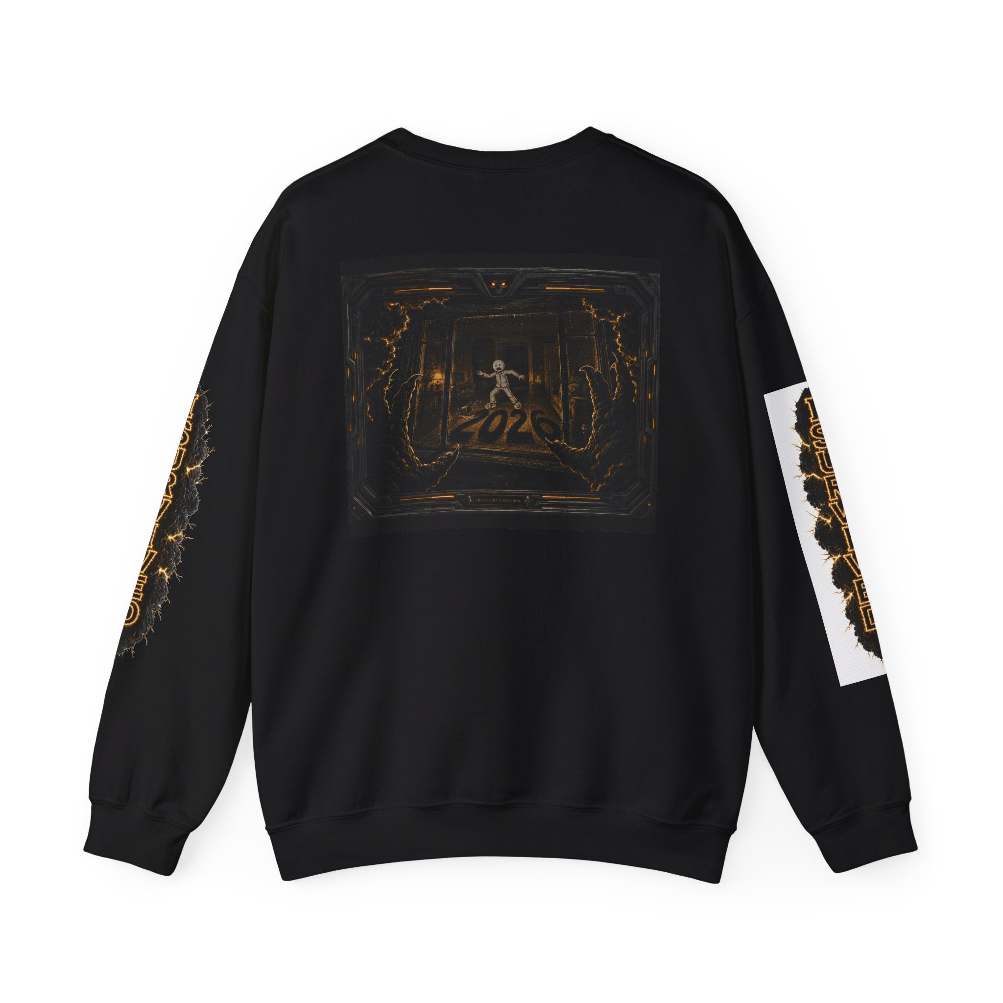 I Survived 2020 — Director's Cut Original Design Teaser Tee | Season 1 Premiere Drop Unisex Heavy Blend™ Crewneck Sweatshirt
