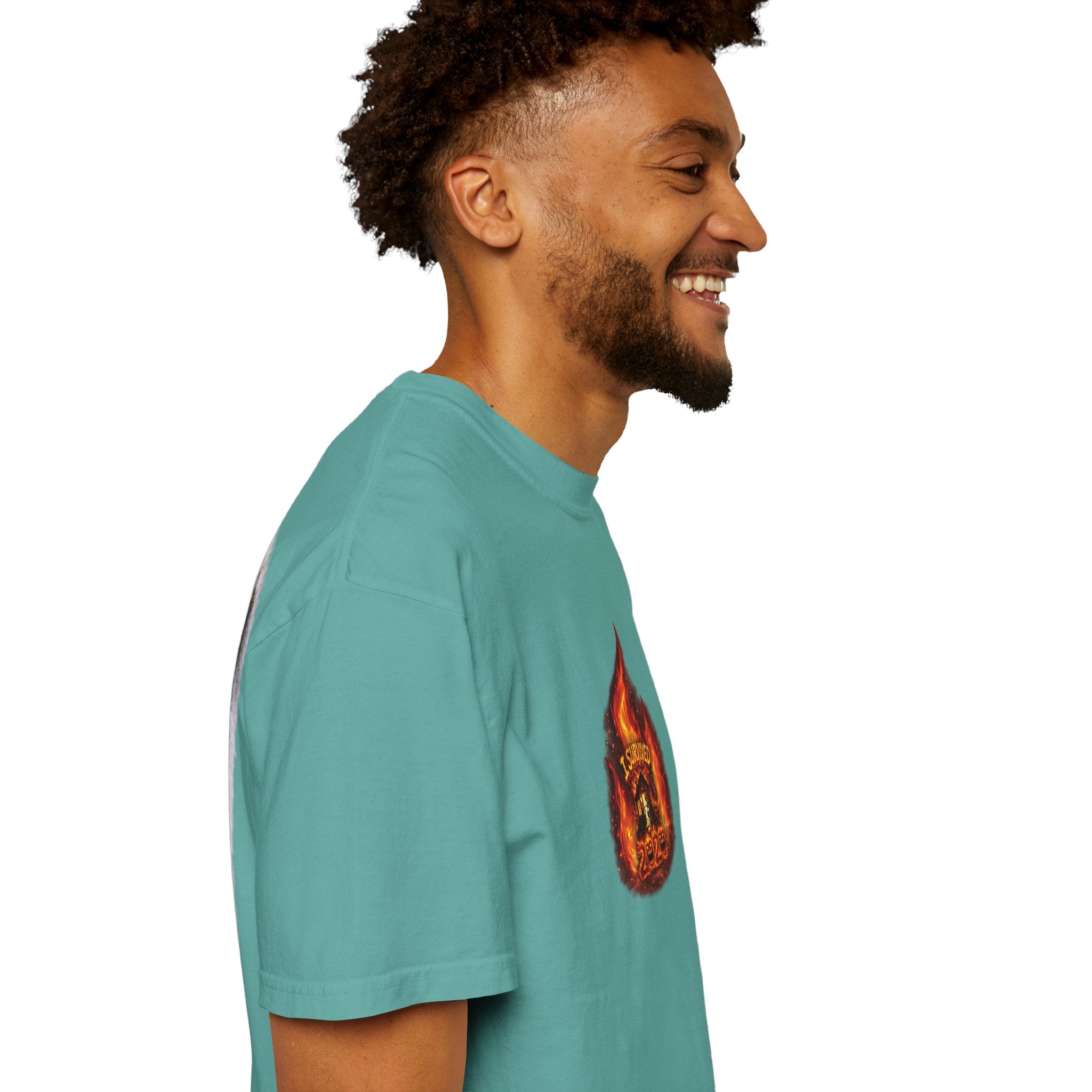 I Survived 2020 — WILDFIRES S2:E3: Director's Cut "The California Wildfires" Memorial Unisex Garment-Dyed T-shirt