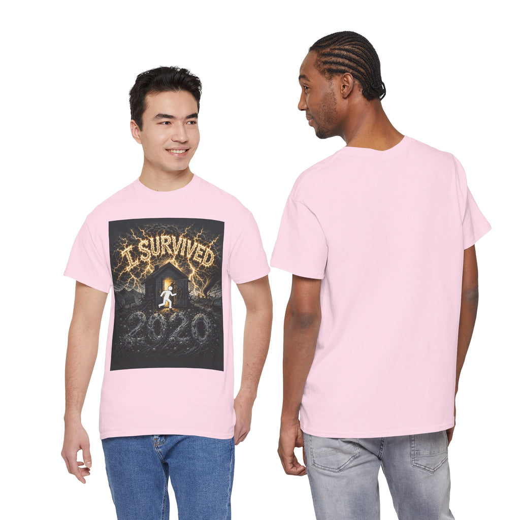 I Survived 2020 — Original PILOT Design Unisex Heavy Cotton Tee