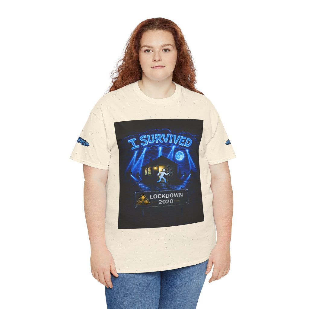 I Survived 2020 — S3:E3 "Remote Schooling" | Lockdown Edition Documentary Unisex Heavy Cotton Tee (SPECIAL EDITION)