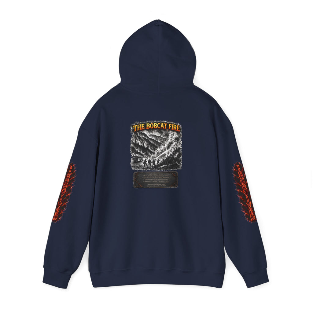 I Survived 2020 — Director's Cut S2:E2 "The Bobcat Fire" | Wildfire Edition Memorial Hoodie Sweatshirt