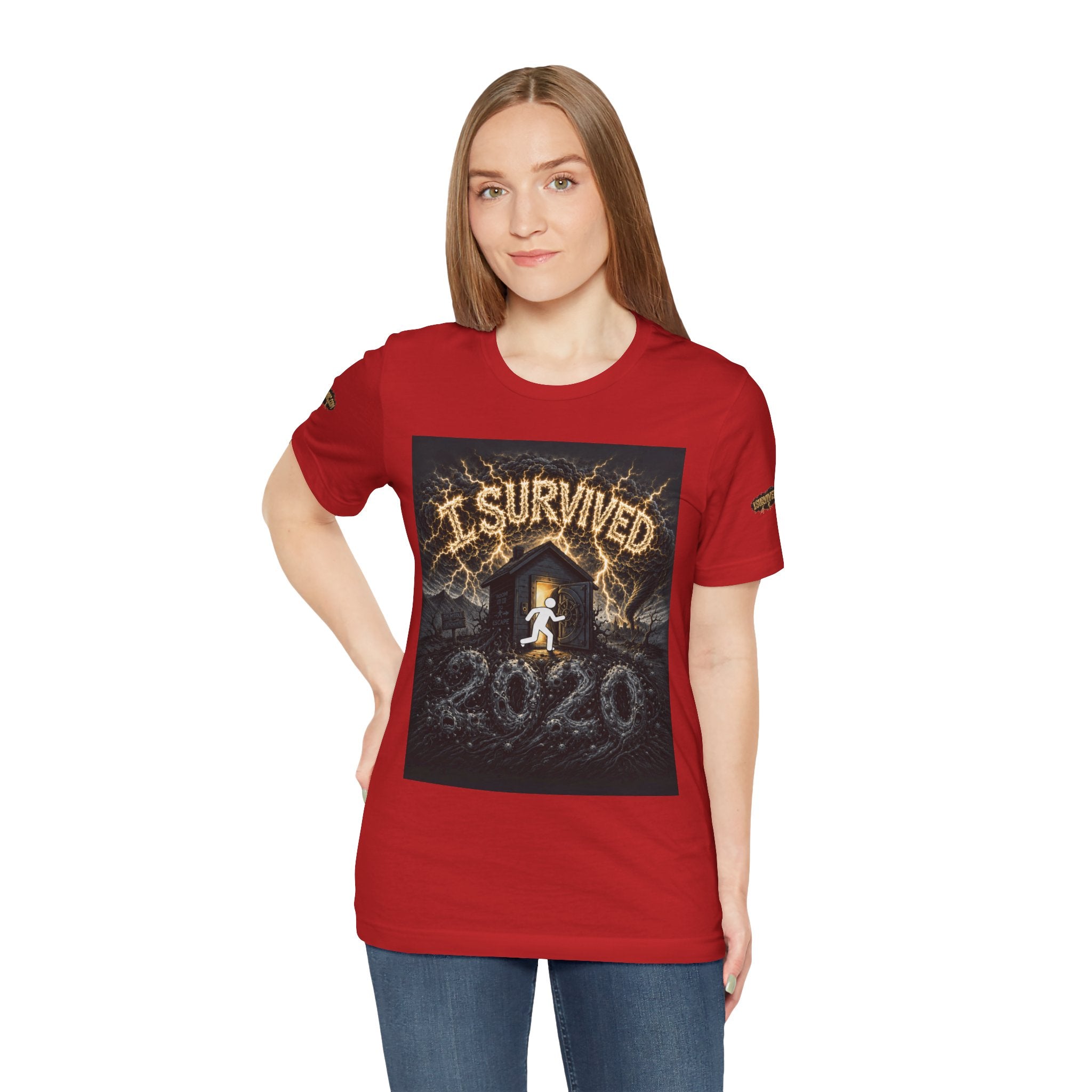 I Survived 2020 — Original PILOT Design: Special Edition Unisex Jersey Short Sleeve Tee