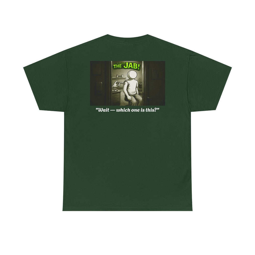 Sobreviví al 2020 — T1:E3 "¡La vacuna!" | Camiseta unisex de algodón grueso Edición Pandemia