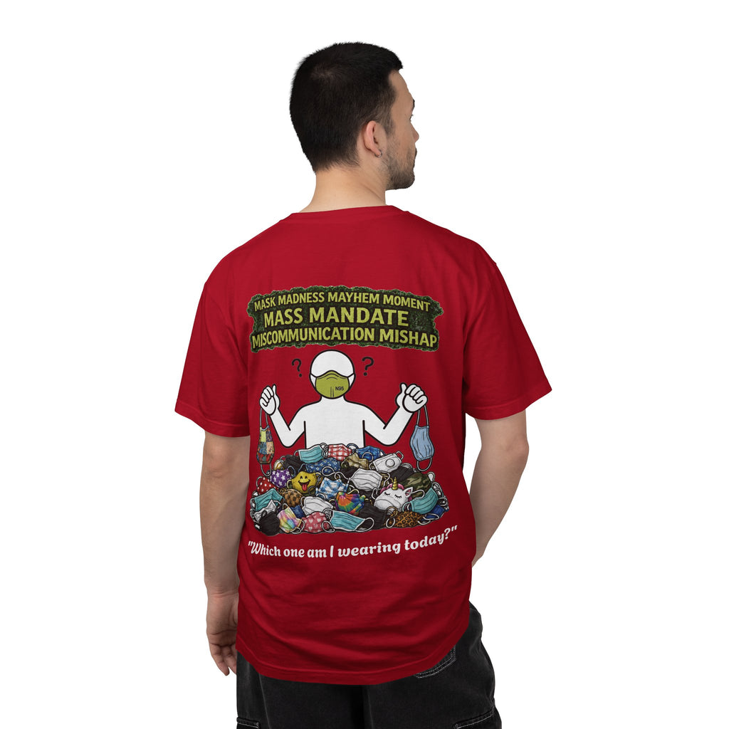 I Survived 2020 — Director's Cut S1:E4 "Mask Madness Mayhem Moment" | Pandemic Edition Unisex Garment-Dyed T-shirt