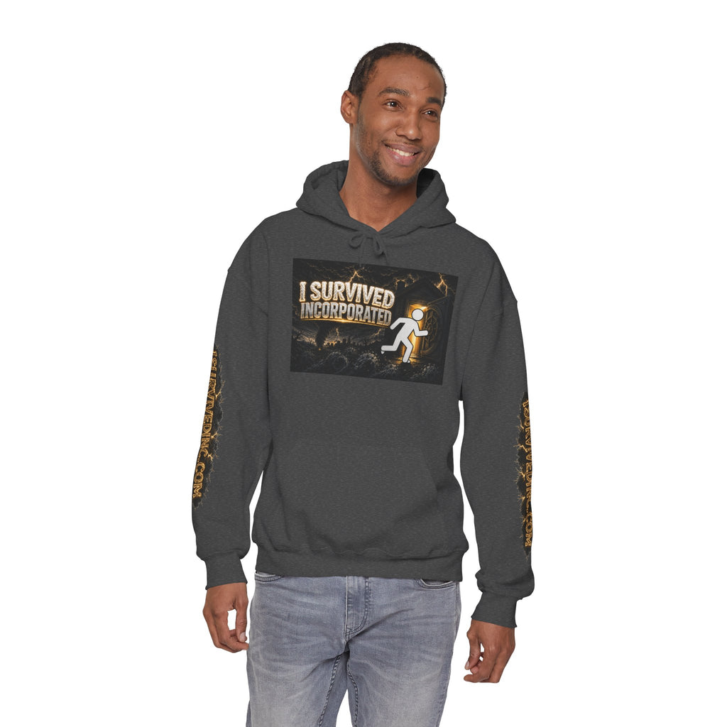 I Survived Incorporated Hoodie Sweatshirt – Original Design Teaser