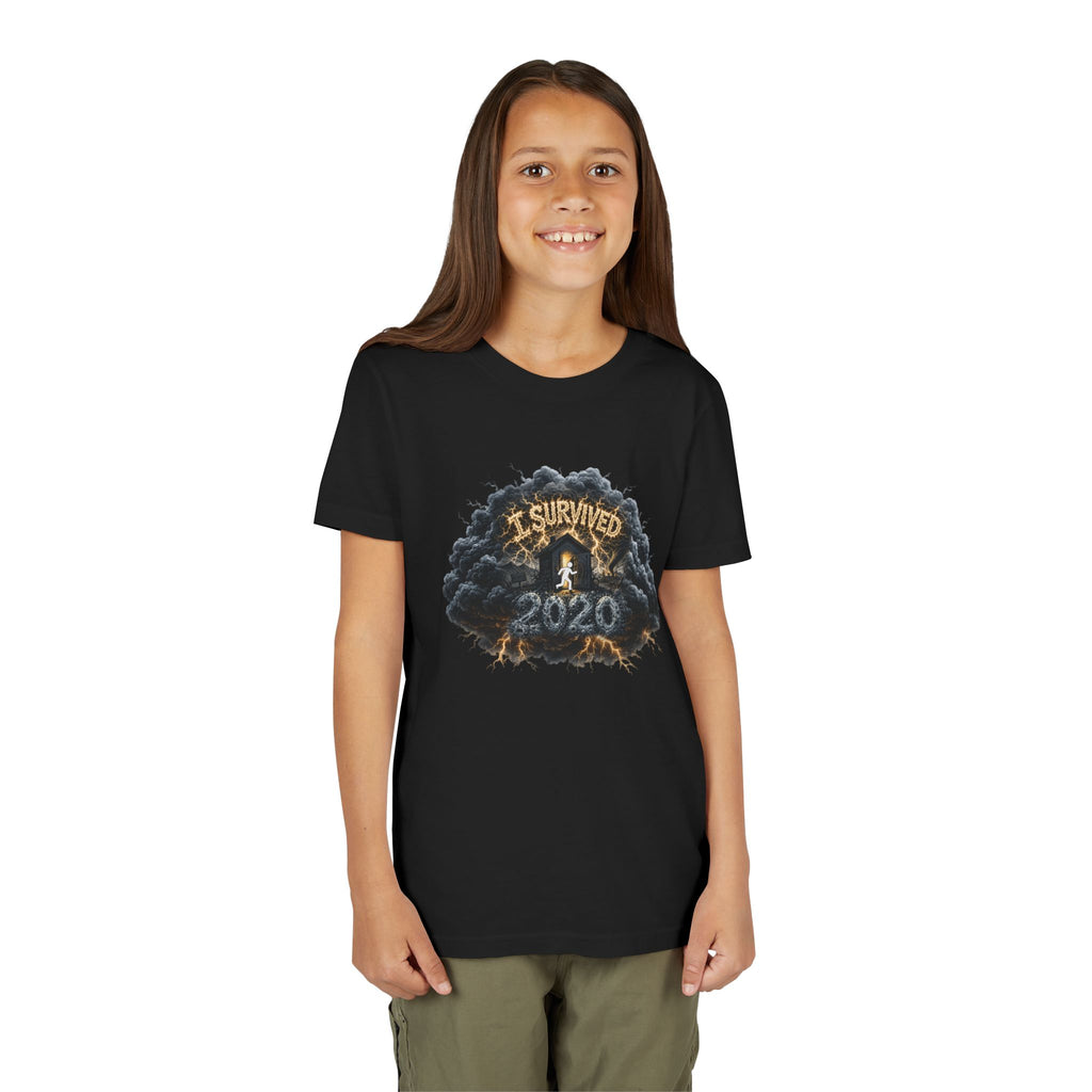I Survived 2020 — Director's Cut Original Design Teaser Tee | Season 1 Premiere Drop Youth Short Sleeve Tee