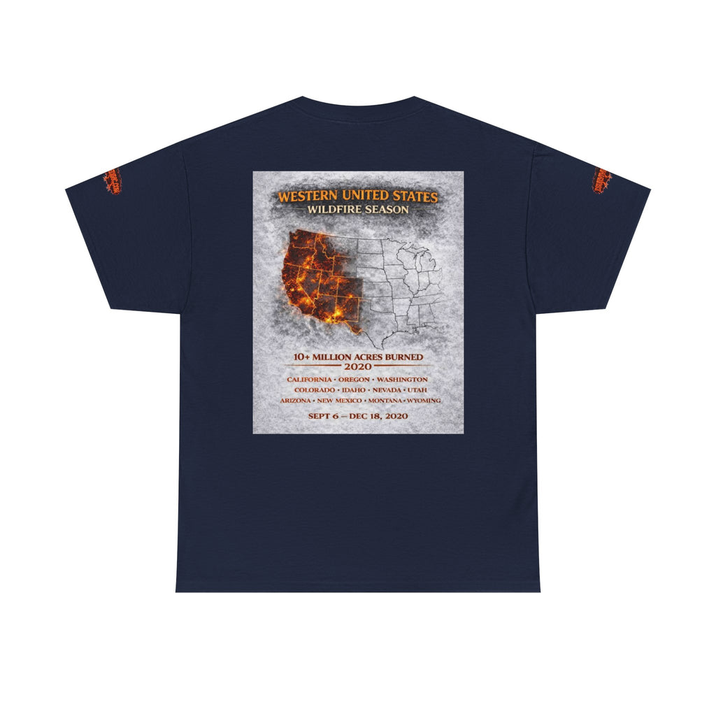 I Survived 2020 — S2:E4 "Western U.S. Wildfire Season" | Mid-Season Finale Pt. 1 | Wildfire Edition Memorial Unisex Heavy Cotton Tee (SPECIAL EDITION)