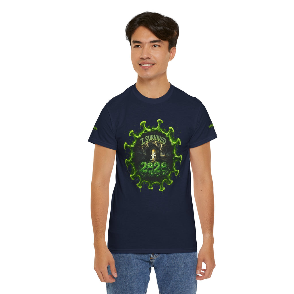 I Survived 2020 — Director's Cut S1:E1 "COVID-19: The Coronavirus" | Pandemic Edition Unisex Heavy Cotton Tee (SPECIAL EDITION)
