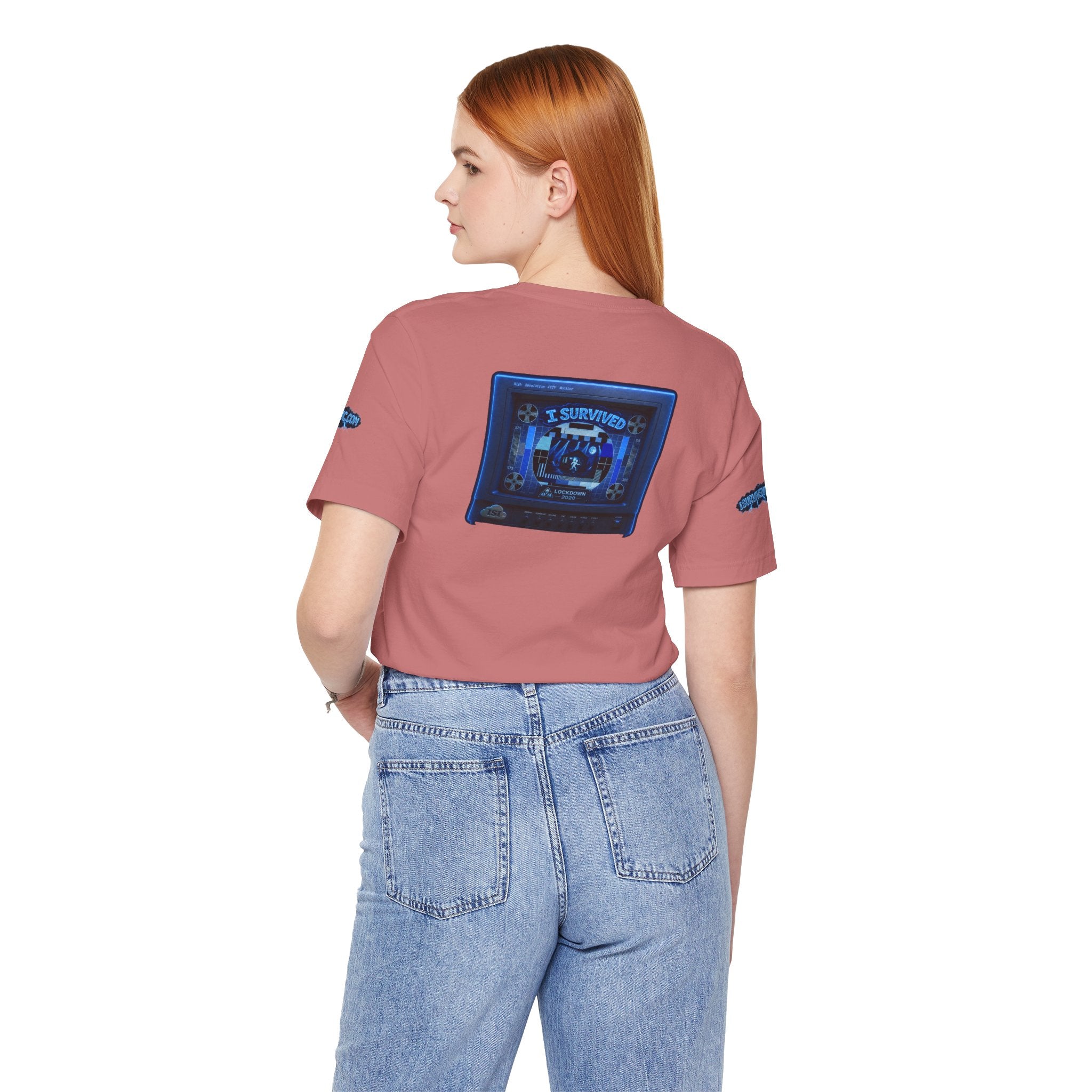 I Survived 2020 — "Please Stand By" Test Pattern Tee Lockdown Special Edition Summer Exclusive Unisex Jersey Short Sleeve Tee