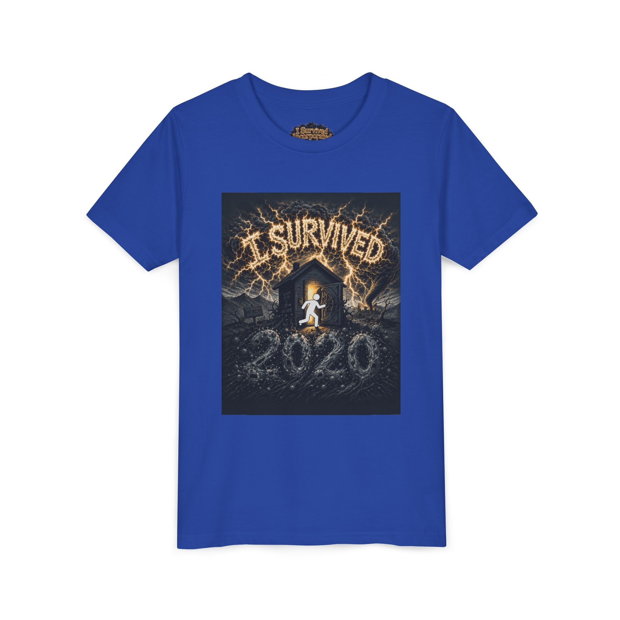 I Survived 2020 — Original Design Teaser Tee | Season 1 Premiere Drop Youth Short Sleeve Tee (SPECIAL EDITION)