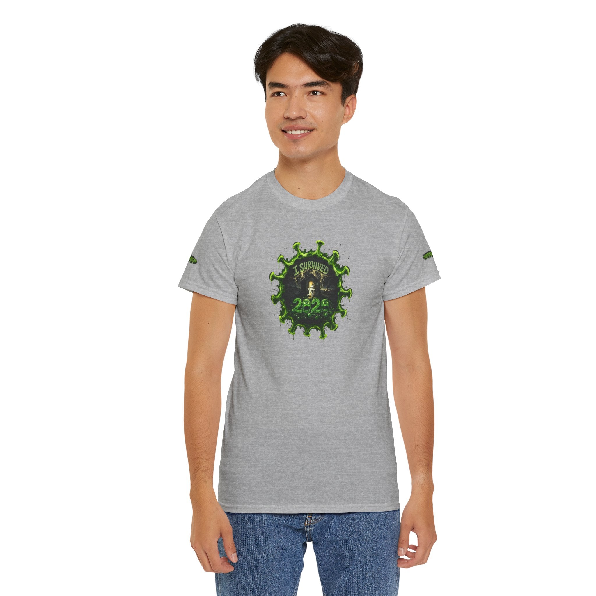 I Survived 2020 — PANDEMIC S1:E5: Director's Cut Special Edition "Delivery Doomsday" Unisex Heavy Cotton Tee