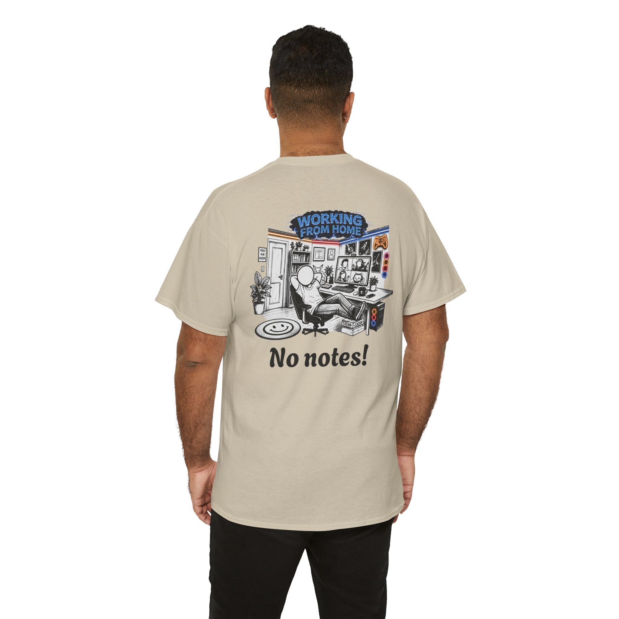 I Survived 2020 — LOCKDOWN S3:E4: Director's Cut "Working From Home" Unisex Heavy Cotton Tee
