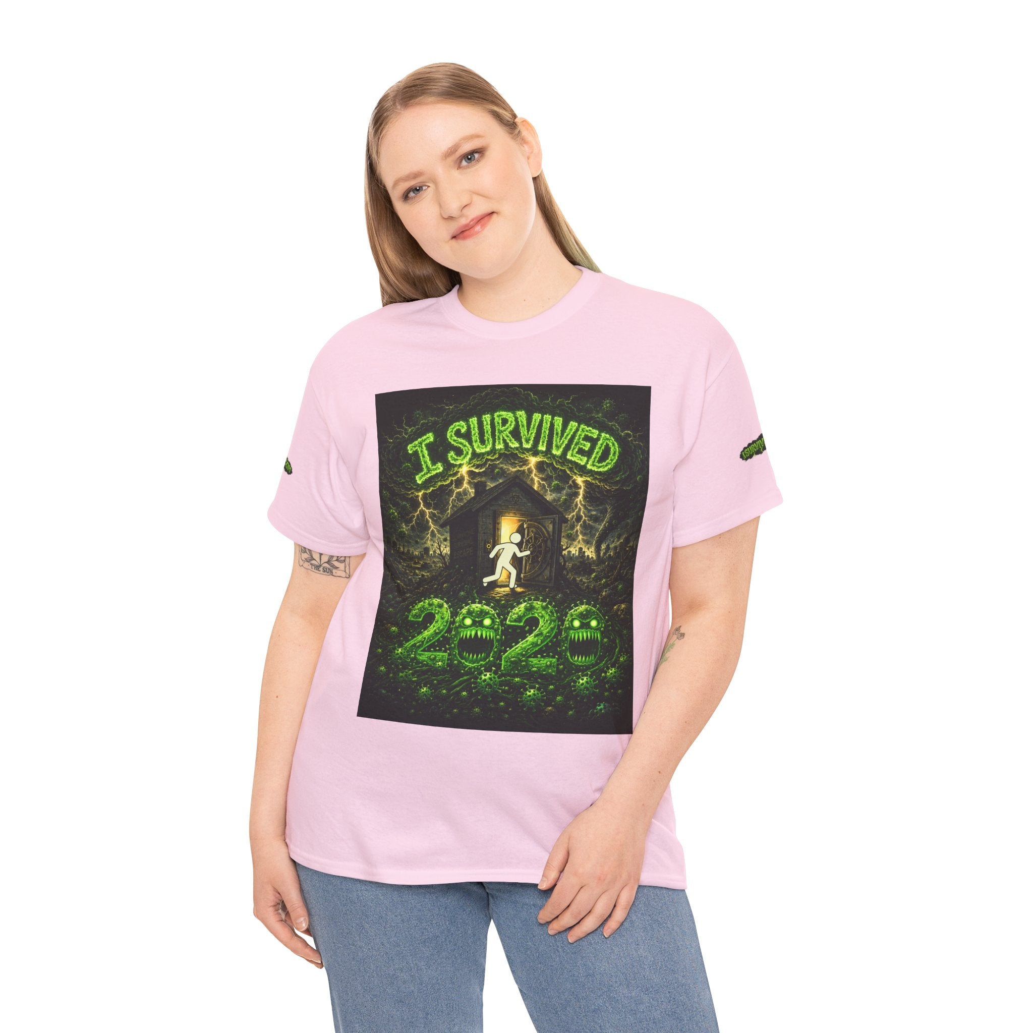 I Survived 2020 — S1:E4 "Mask Madness Mayhem Moment" | Pandemic Edition Unisex Heavy Cotton Tee (SPECIAL EDITION)