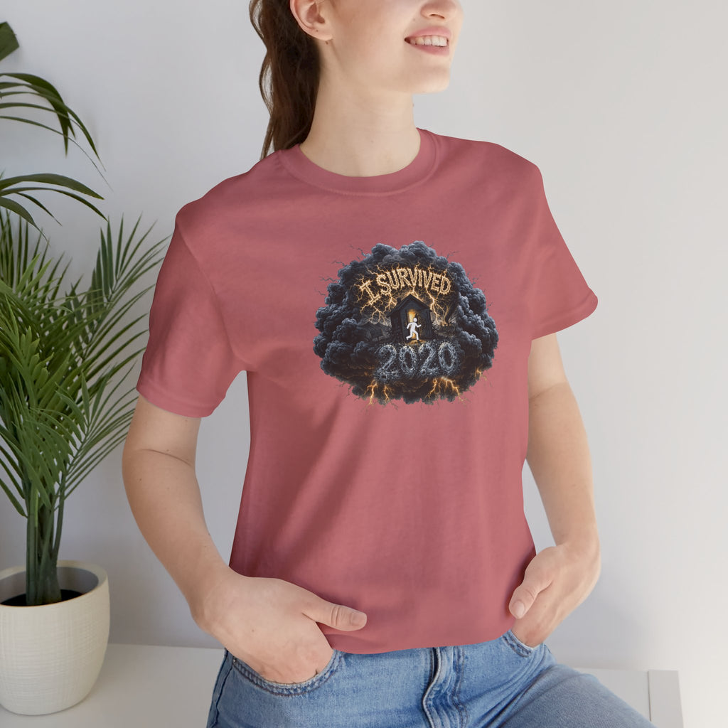 I Survived 2020 — Original PILOT Design: Director's Cut Unisex Jersey Short Sleeve Tee