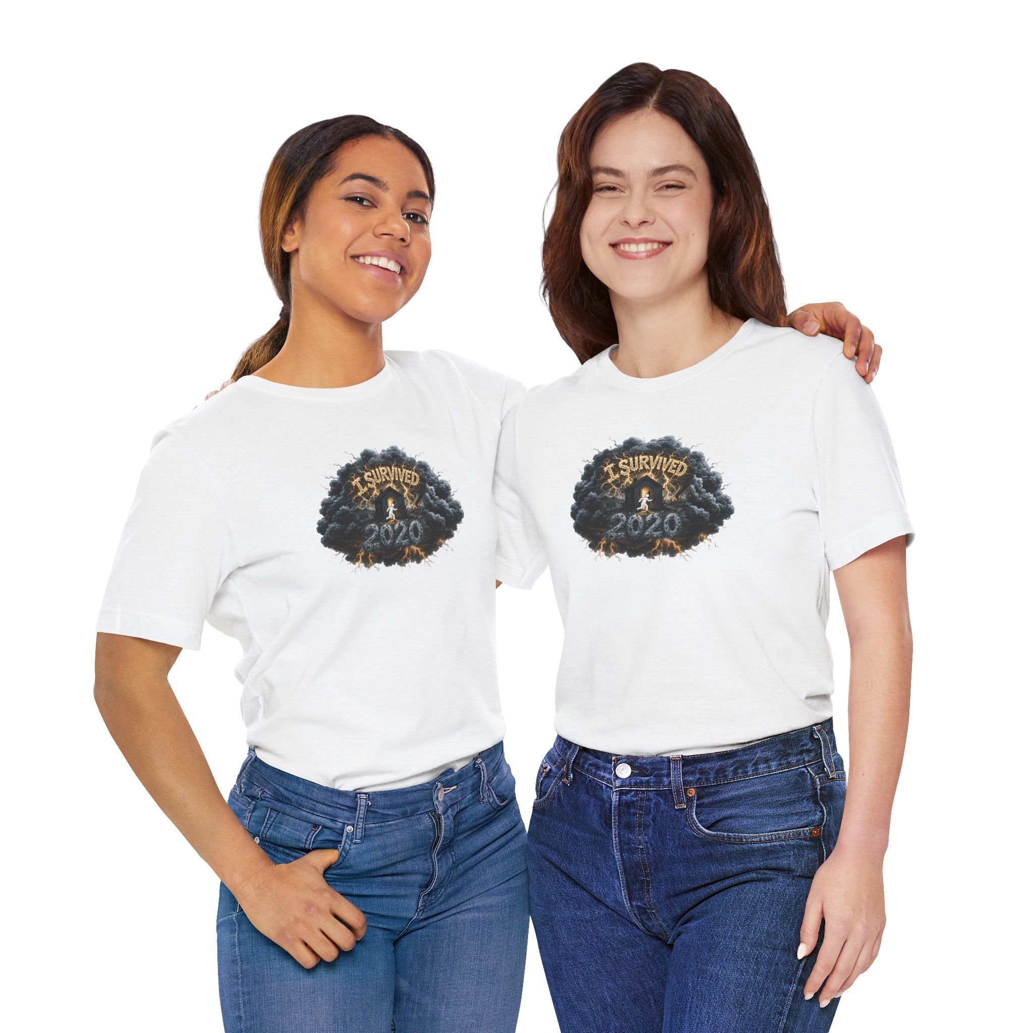 I Survived 2020 — Original PILOT Design: Director's Cut Unisex Jersey Short Sleeve Tee