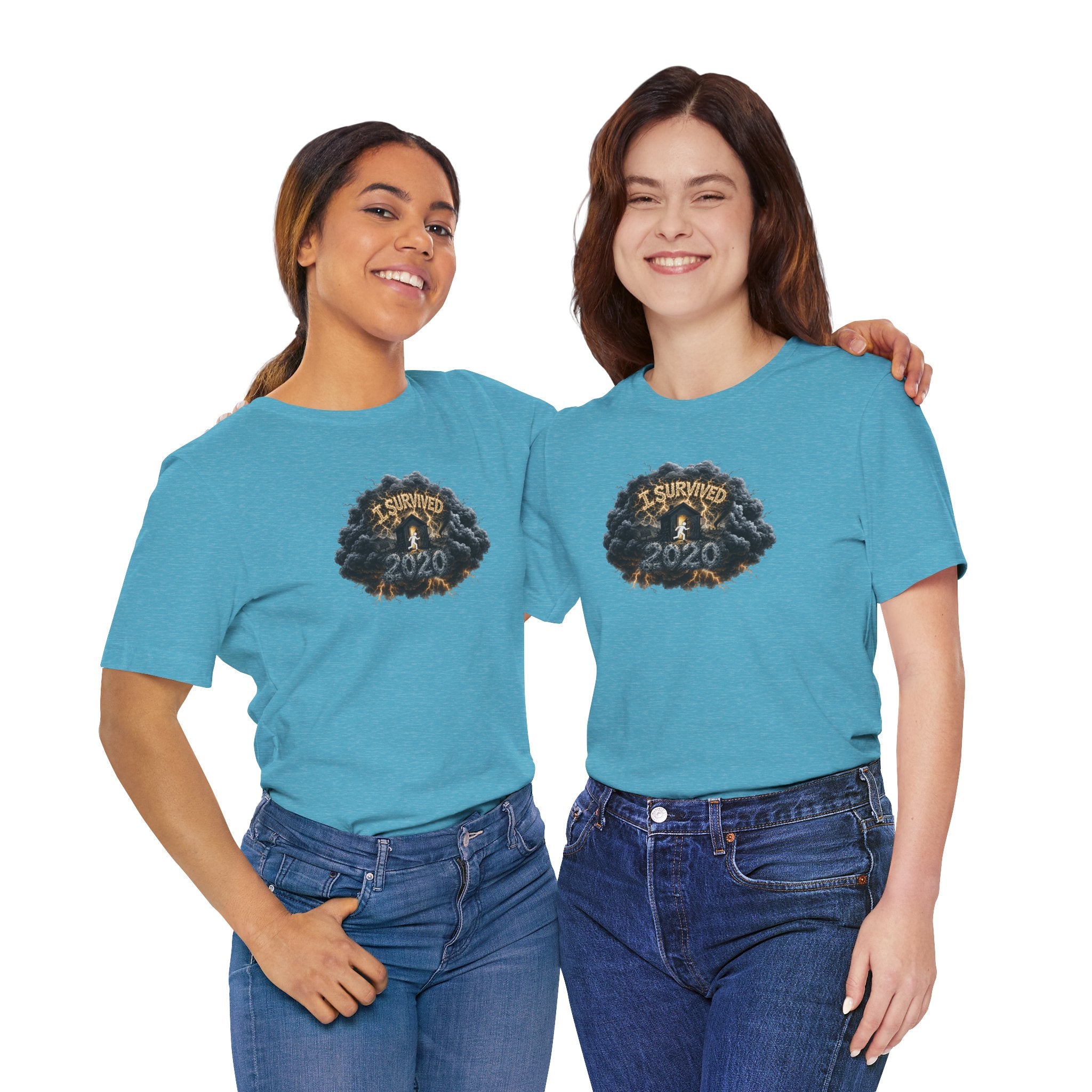 I Survived 2020 — Original PILOT Design: Director's Cut Unisex Jersey Short Sleeve Tee
