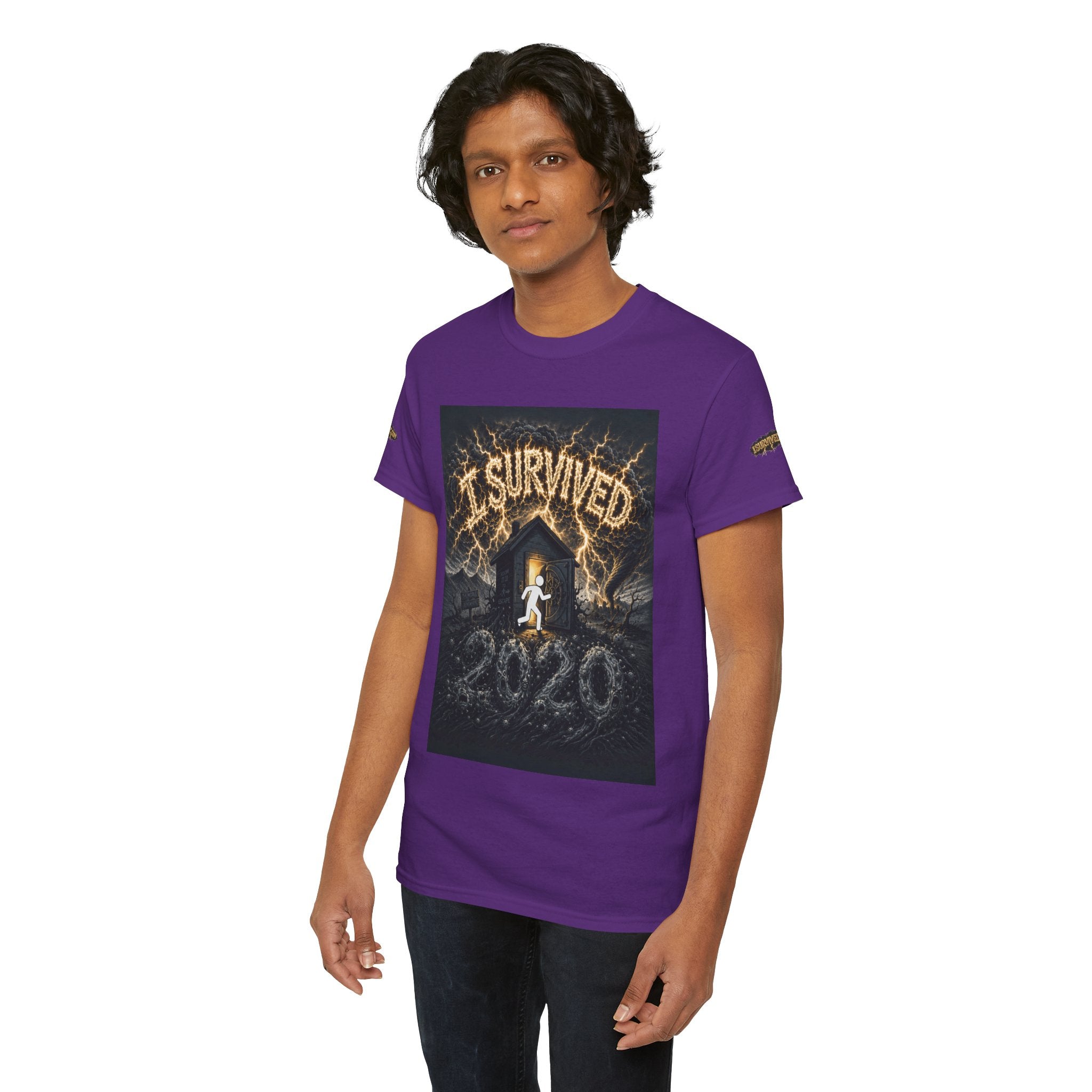 I Survived 2020 — Original PILOT Design: Special Edition Unisex Heavy Cotton Tee