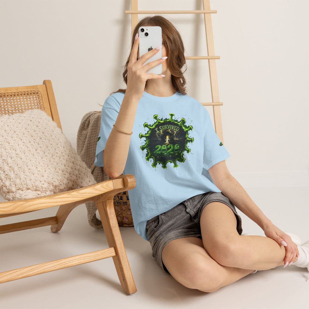 I Survived 2020 — Director's Cut S1:E4 "Mask Madness Mayhem Moment" | Pandemic Edition Unisex Heavy Cotton Tee (SPECIAL EDITION)