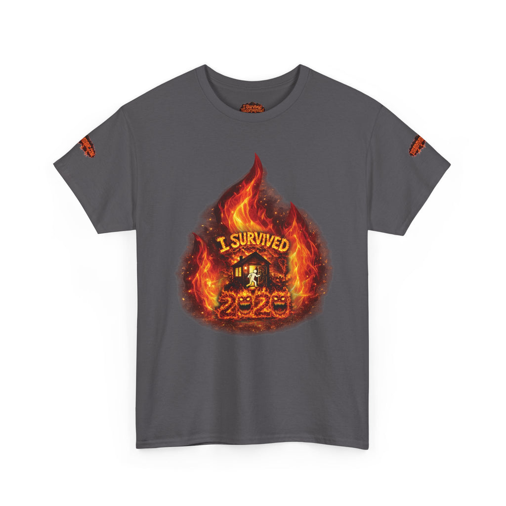 I Survived 2020 — Director's Cut S2:E3 "The California Wildfires" | Wildfire Edition Memorial Unisex Heavy Cotton Tee (SPECIAL EDITION)