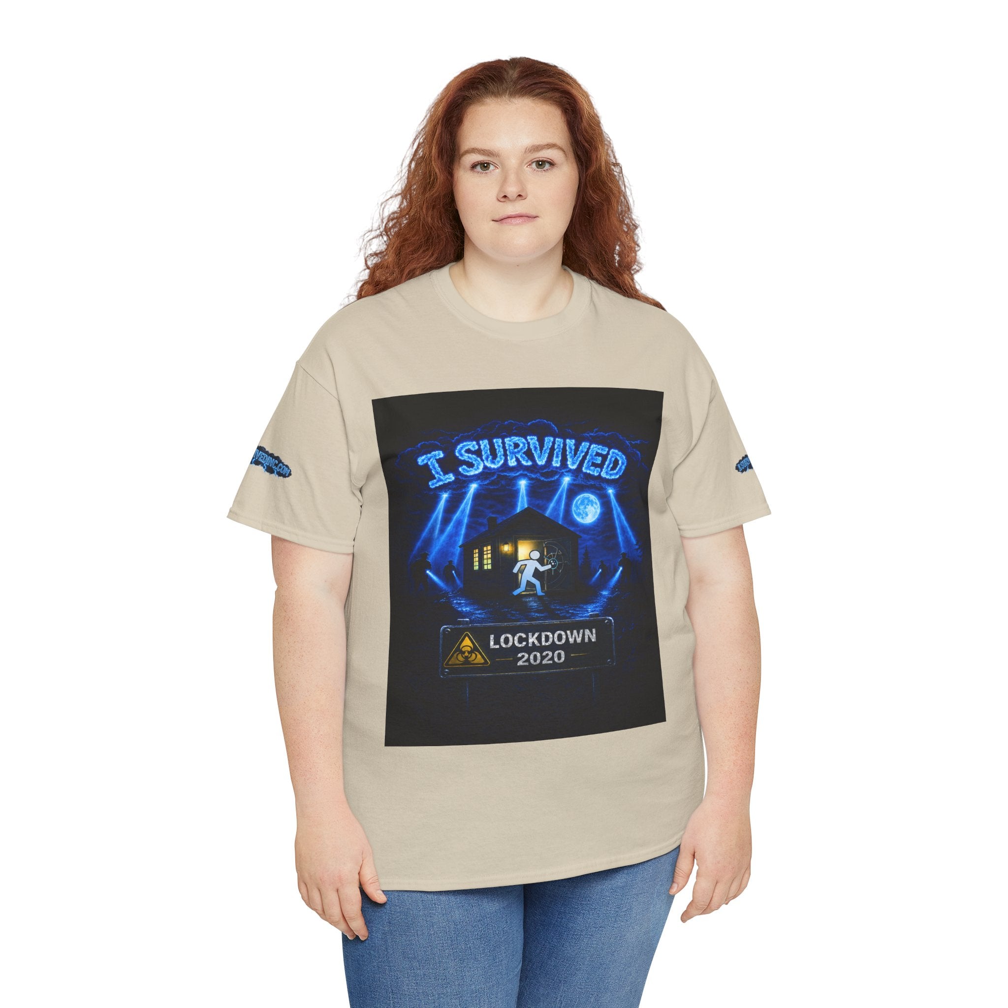 I Survived 2020 — S3:E2 "Dating Under Lockdown" | Lockdown Edition Documentary Unisex Heavy Cotton Tee (SPECIAL EDITION)