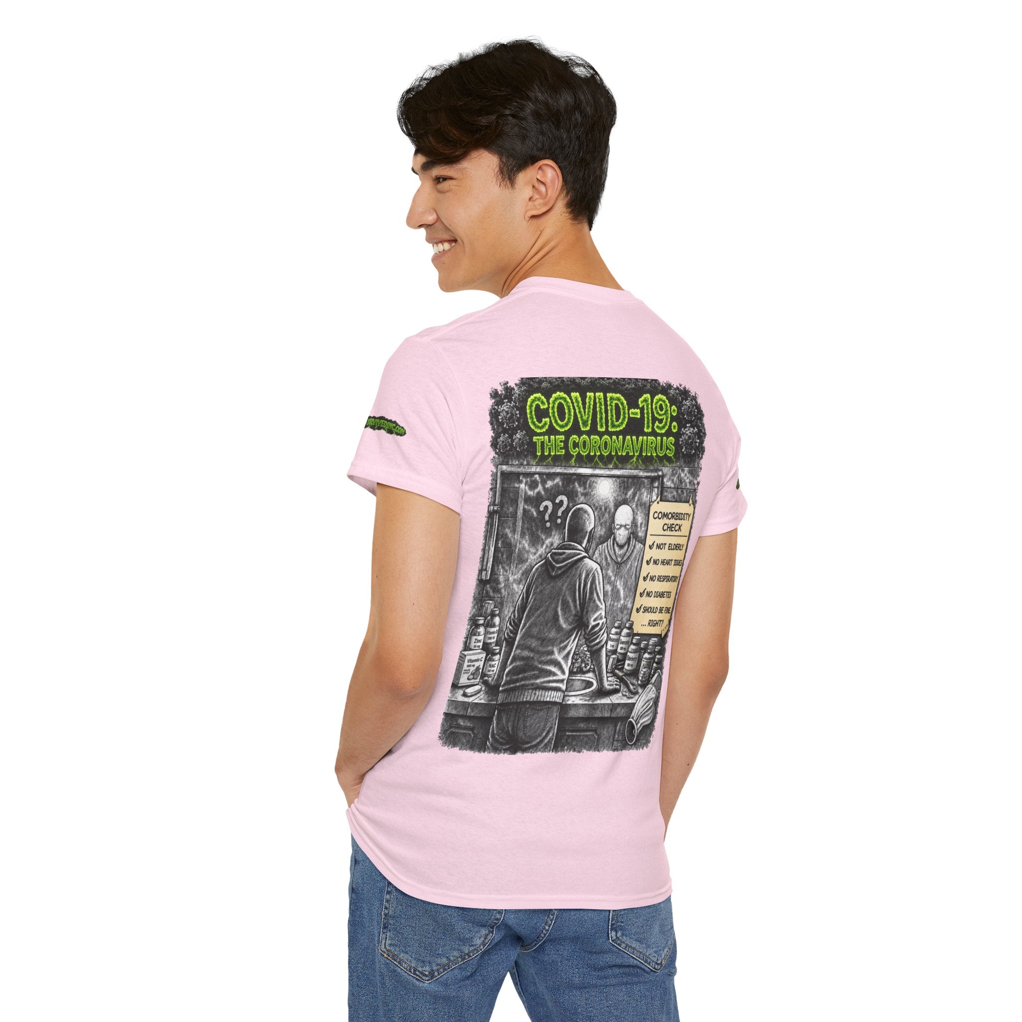 I Survived 2020 — Director's Cut S1:E1 "COVID-19: The Coronavirus" | Pandemic Edition Unisex Heavy Cotton Tee (SPECIAL EDITION)