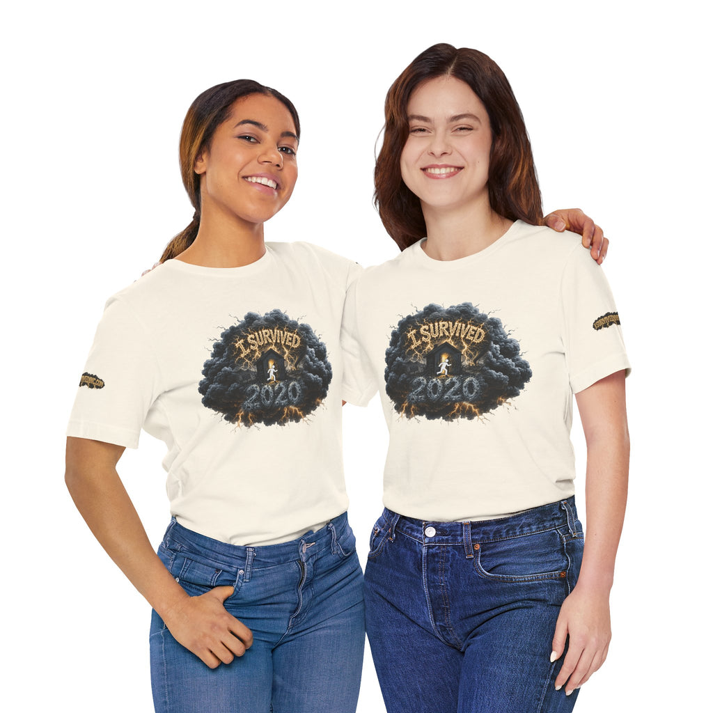 I Survived 2020 — Director's Cut Original Design Teaser Tee | Season 1 Premiere Drop Unisex Jersey Short Sleeve Tee